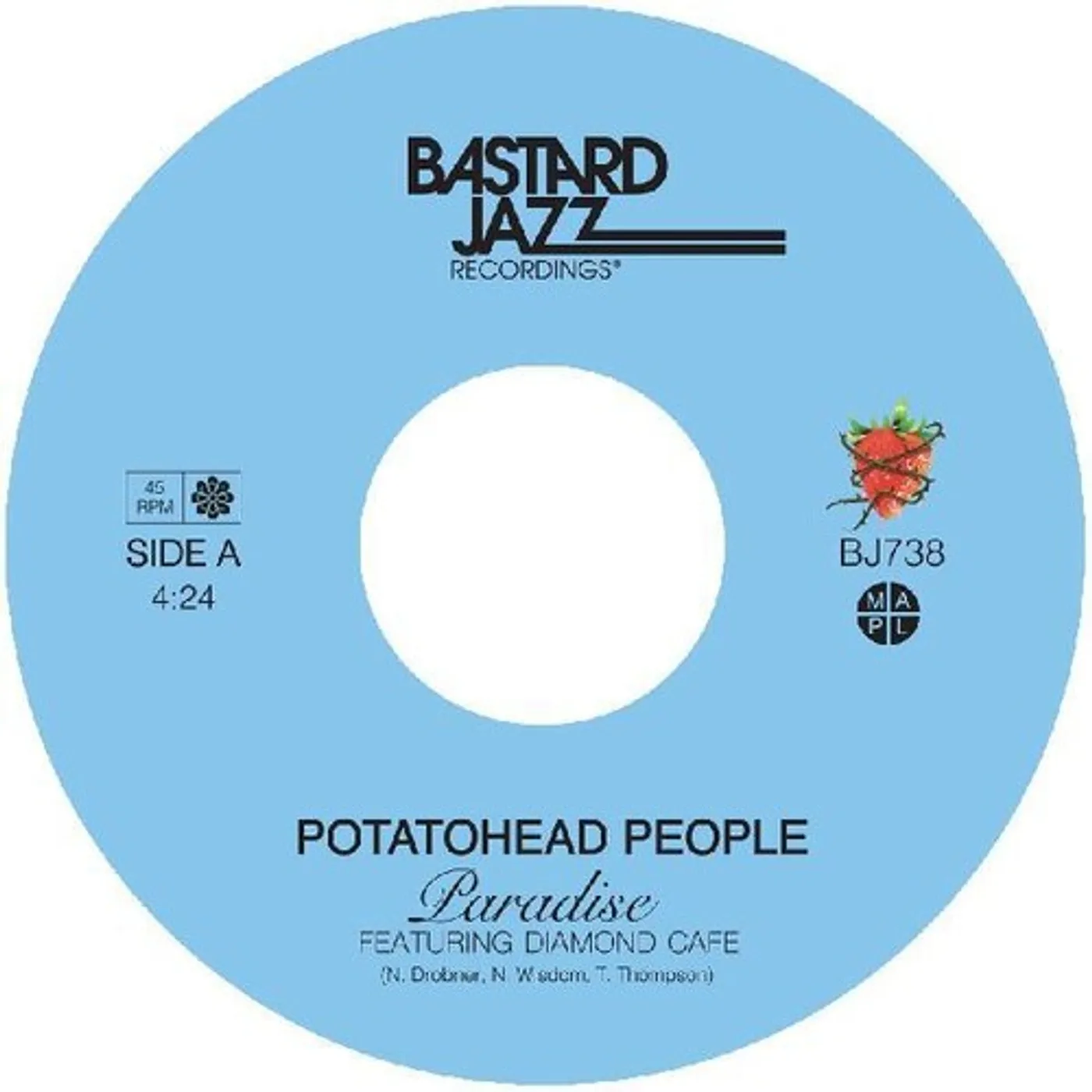 Potatohead People & Diamond Cafe PARADISE Vinyl Record