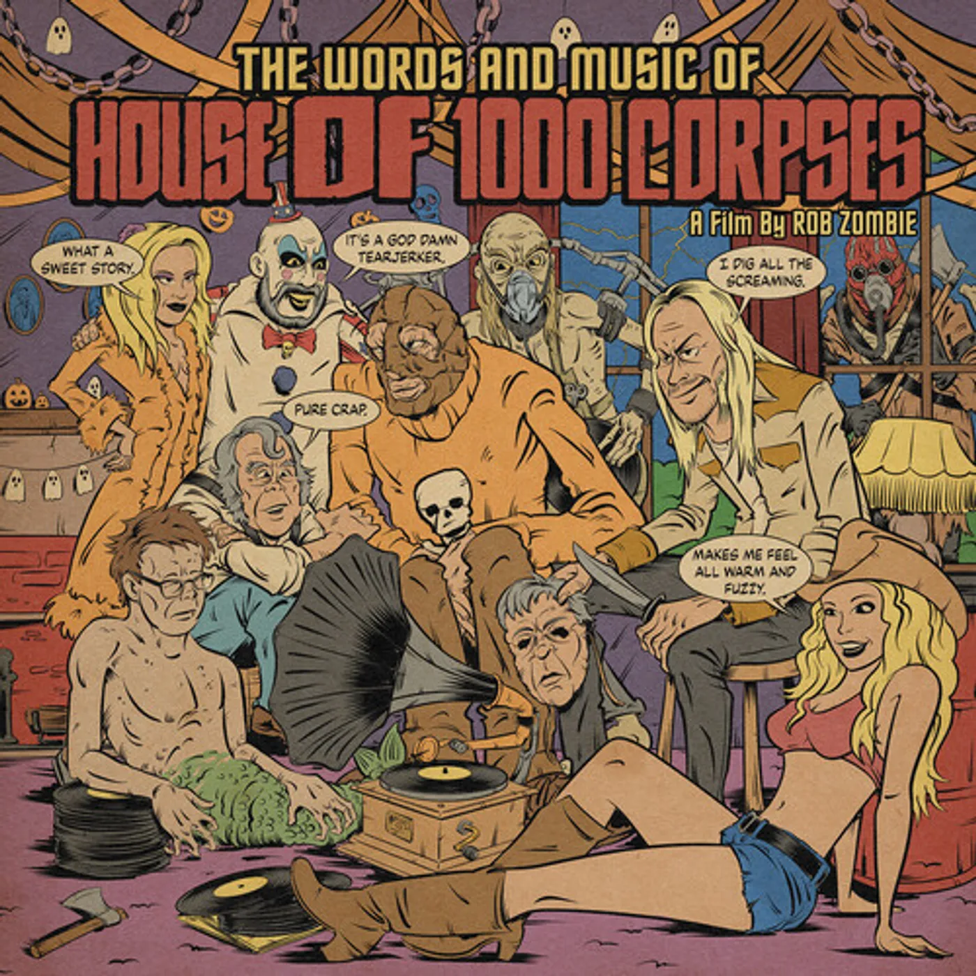 Rob Zombie Words & Music Of House Of 1000 Corpses - Original Soundtrack Vinyl Record