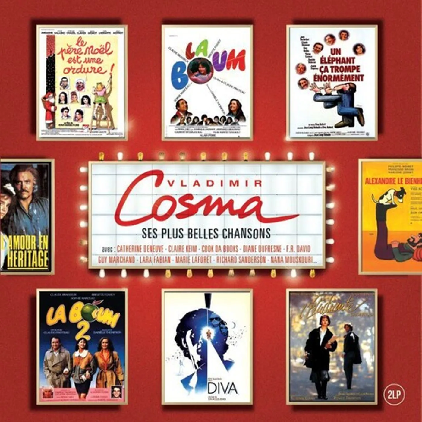 Vladimir Cosma SES PLUS BELLES CHANSONS (BEST OF) Vinyl Record