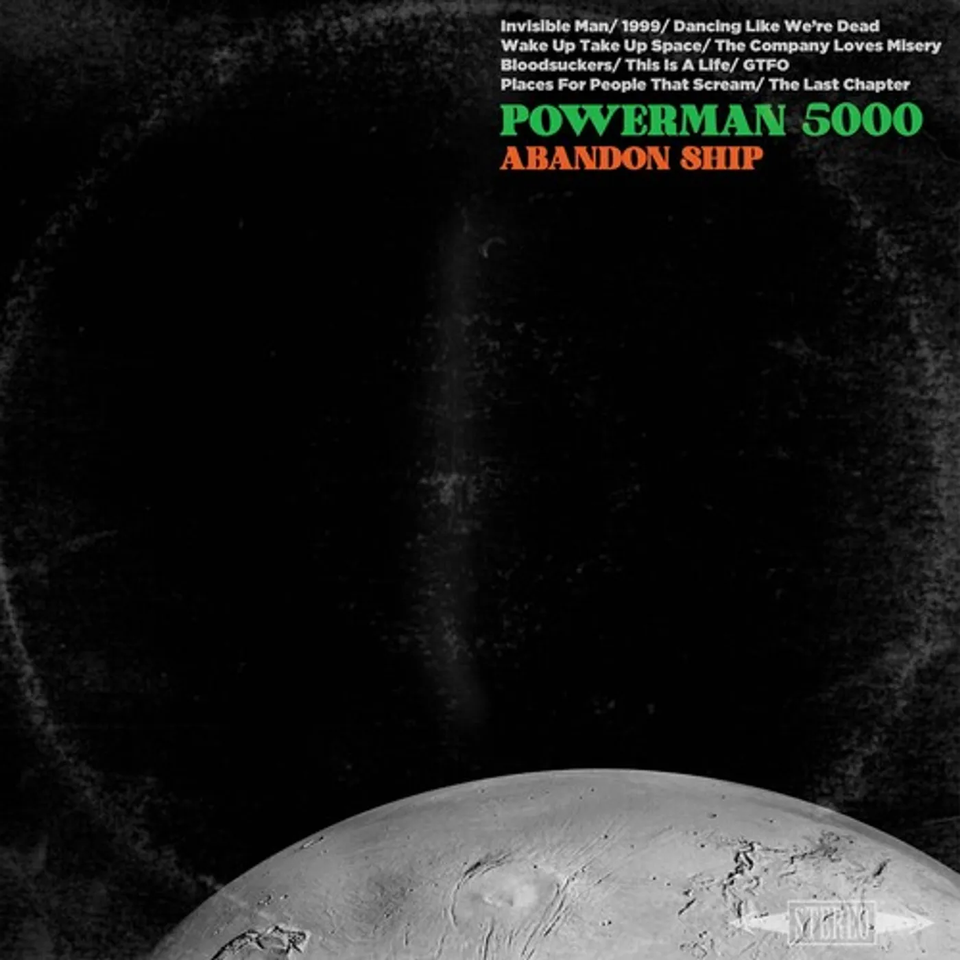 Powerman 5000 ABANDON SHIP CD