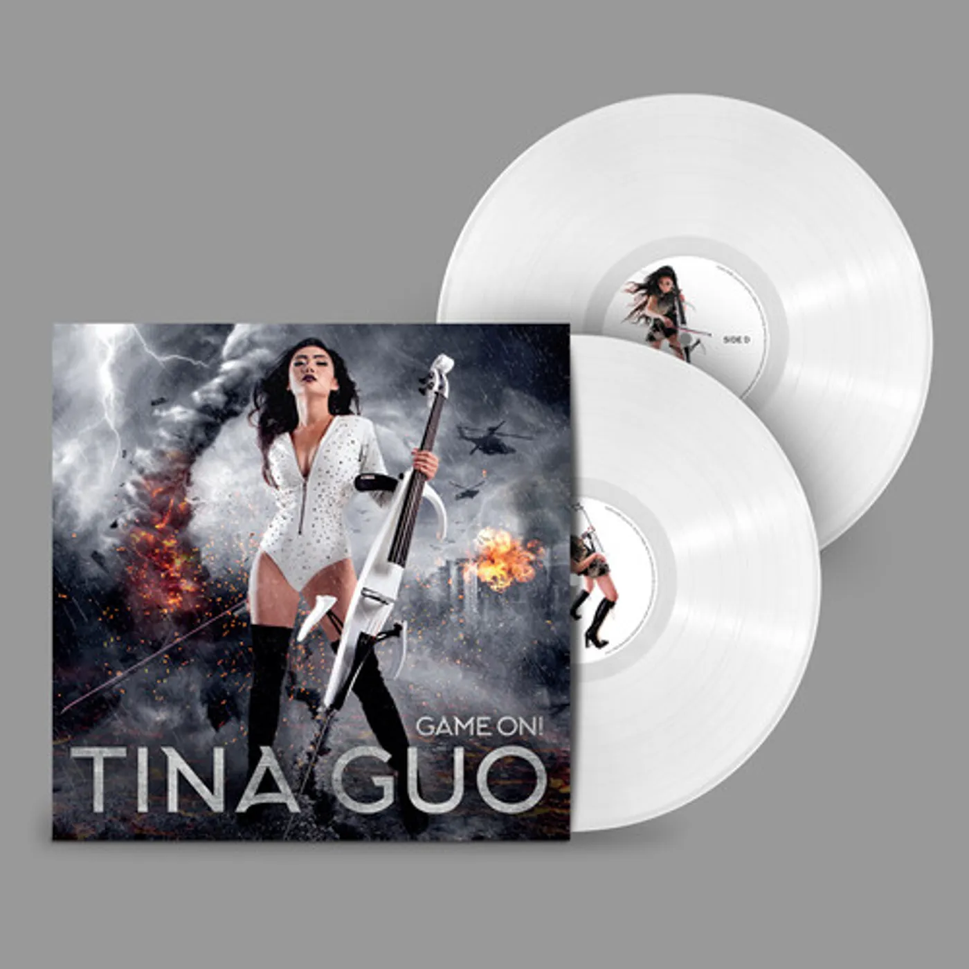 Tina Guo Game On! (2LP/White) Vinyl Record