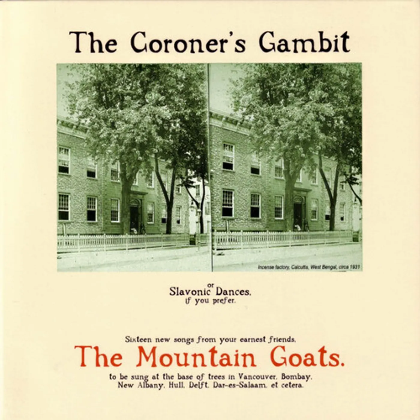 The Mountain Goats Coroner's Gambit (Reissue ) Vinyl Record