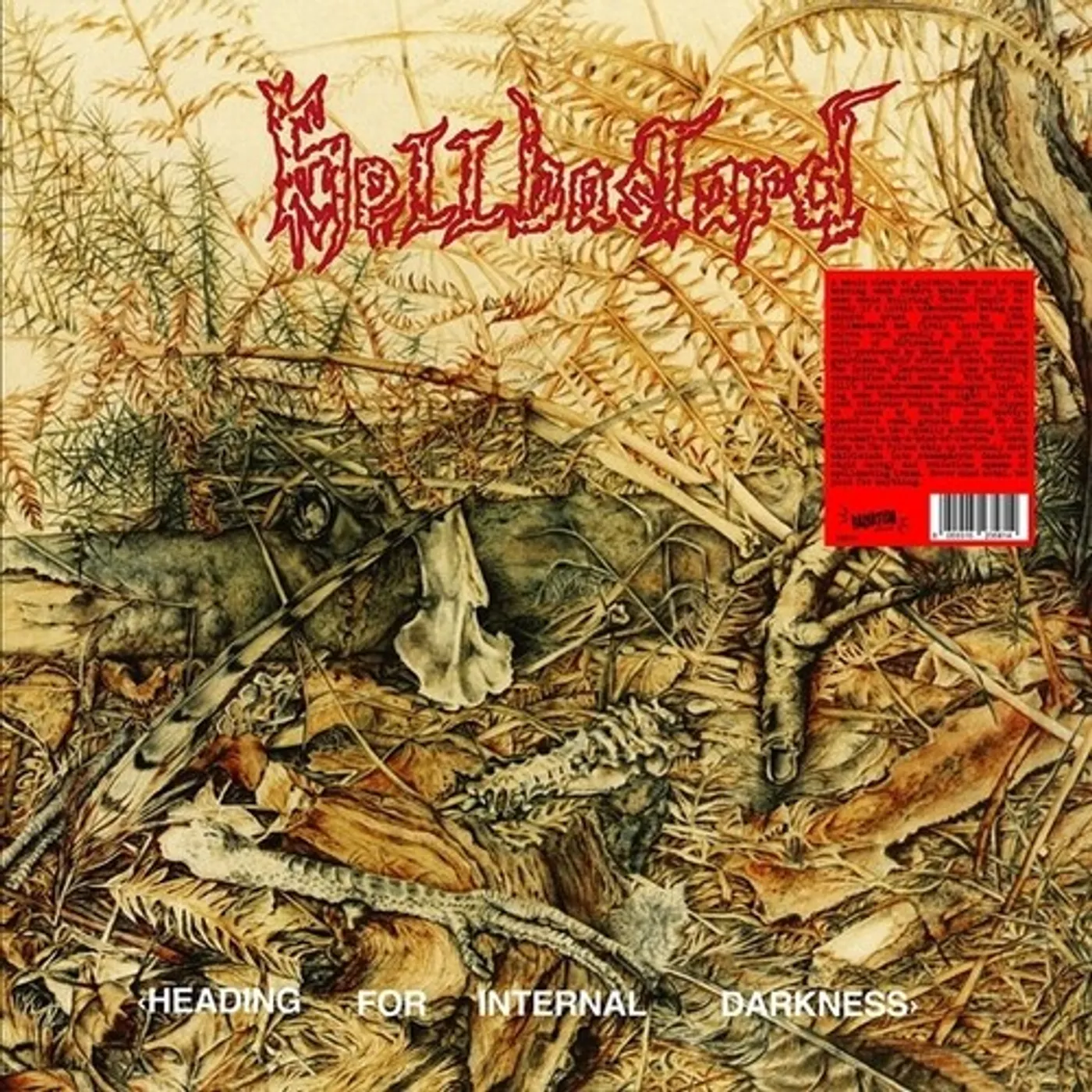 Hellbastard Heading For Internal Darkness (2LP) Vinyl Record