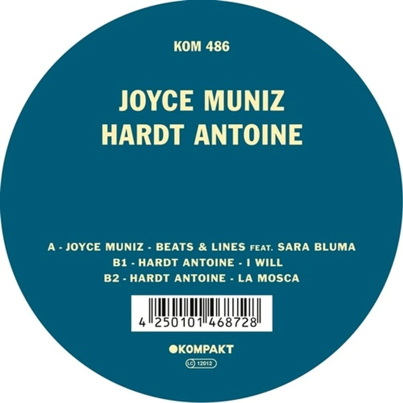 Joyce Muniz / Hardt Antoine BEATS & LINES Vinyl Record