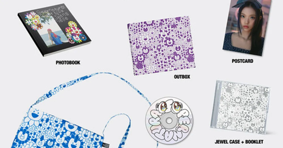 NewJeans 'SUPERNATURAL' NJ X MURAKAMI (CROSS BAG) CD