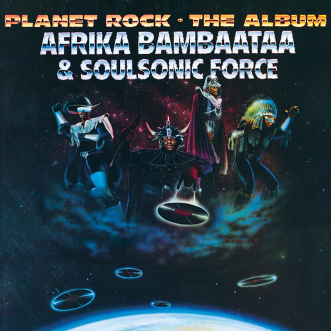 Afrika Bambaataa & The Soulsonic Force PLANET ROCK - THE ALBUM CD