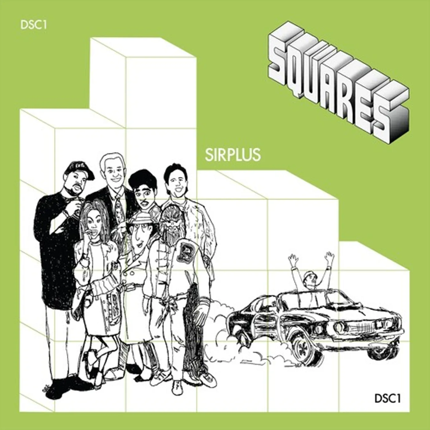 Sirplus SQUARES Vinyl Record