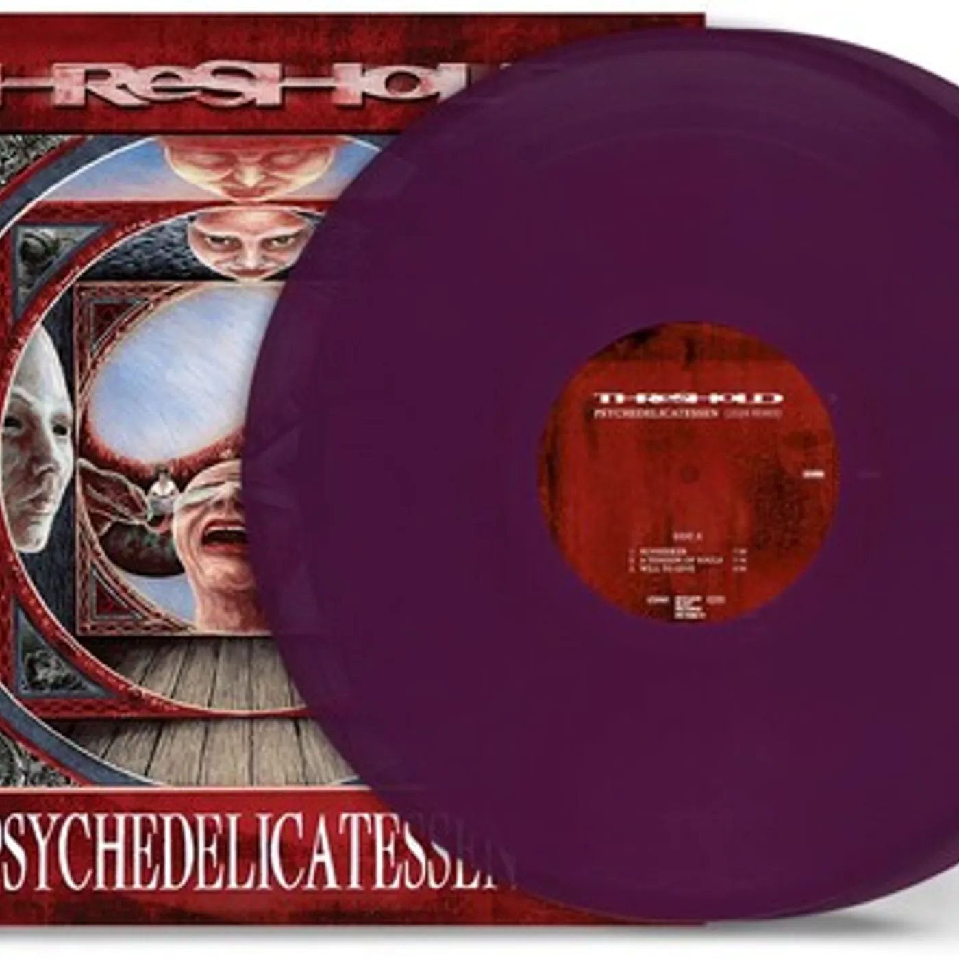 Threshold PSYCHEDELICATESSEN (REMIXED & REMASTERED) - VIOLET Vinyl Record