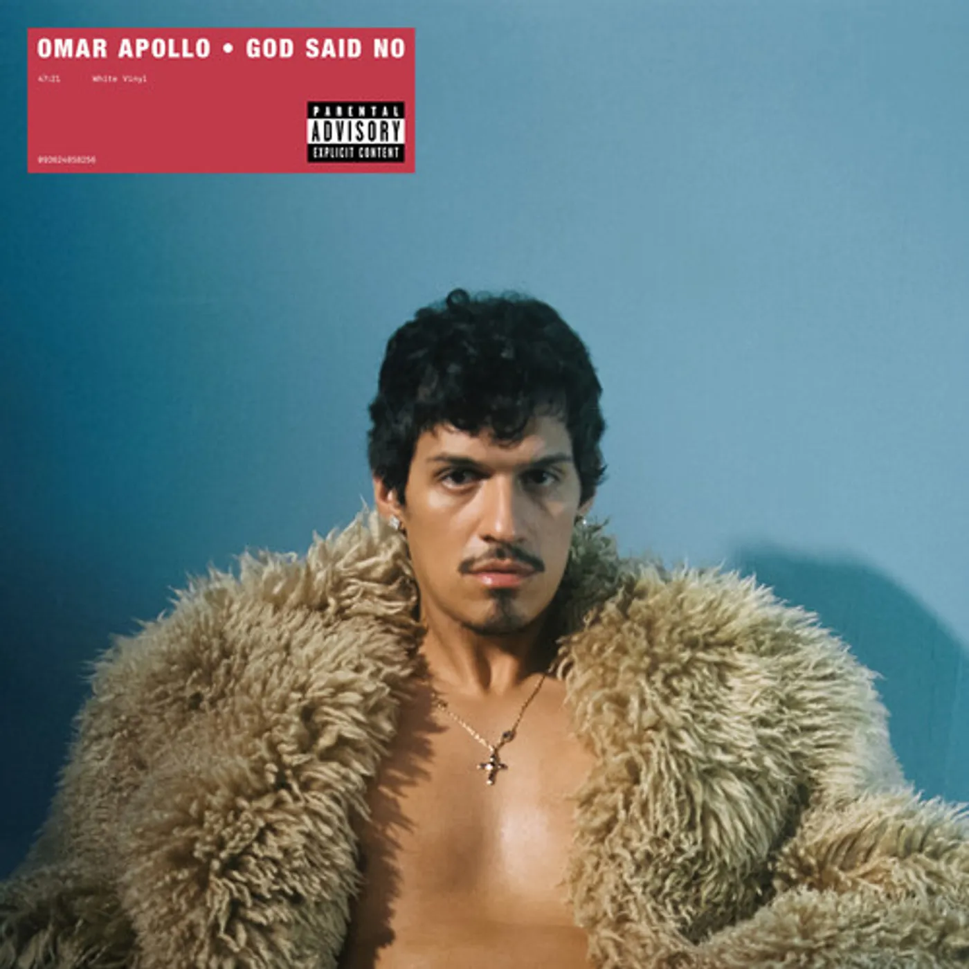 Omar Apollo God Said No (White) Vinyl Record