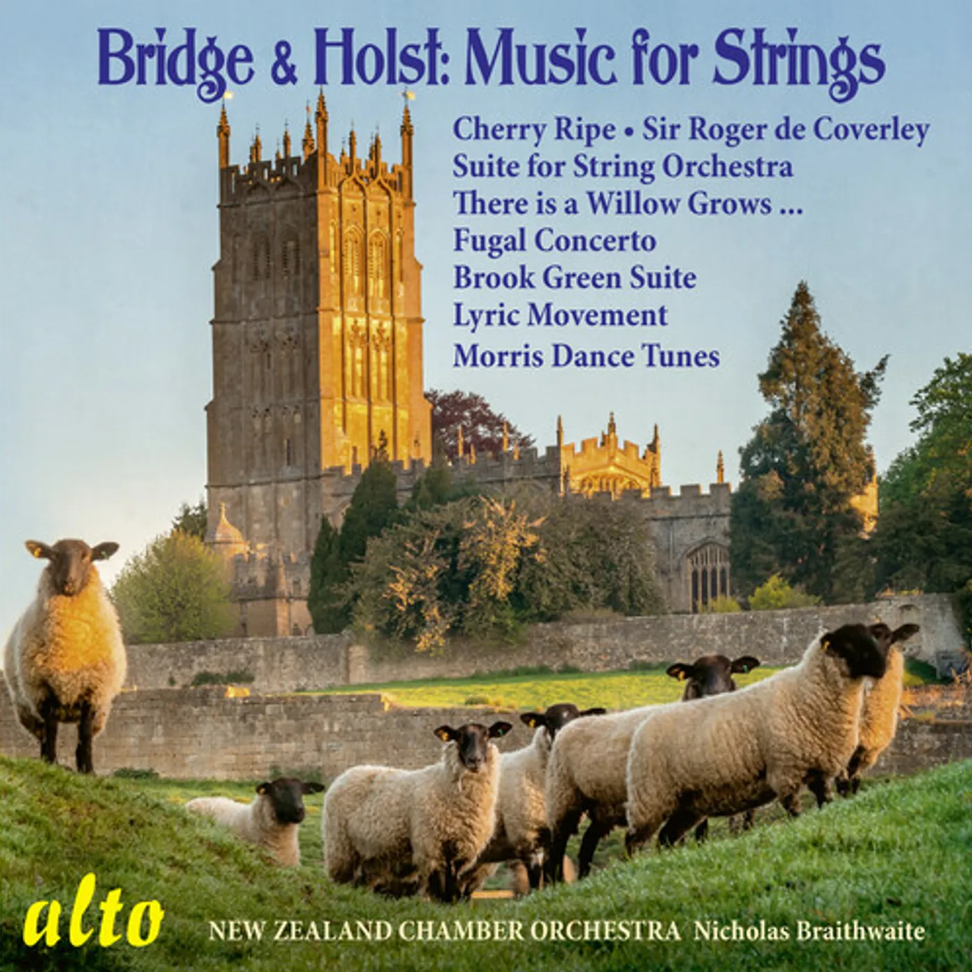 New Zealand Chamber Orchestra BRIDGE & HOLST: MUSIC FOR STRING ORCHESTRA CD