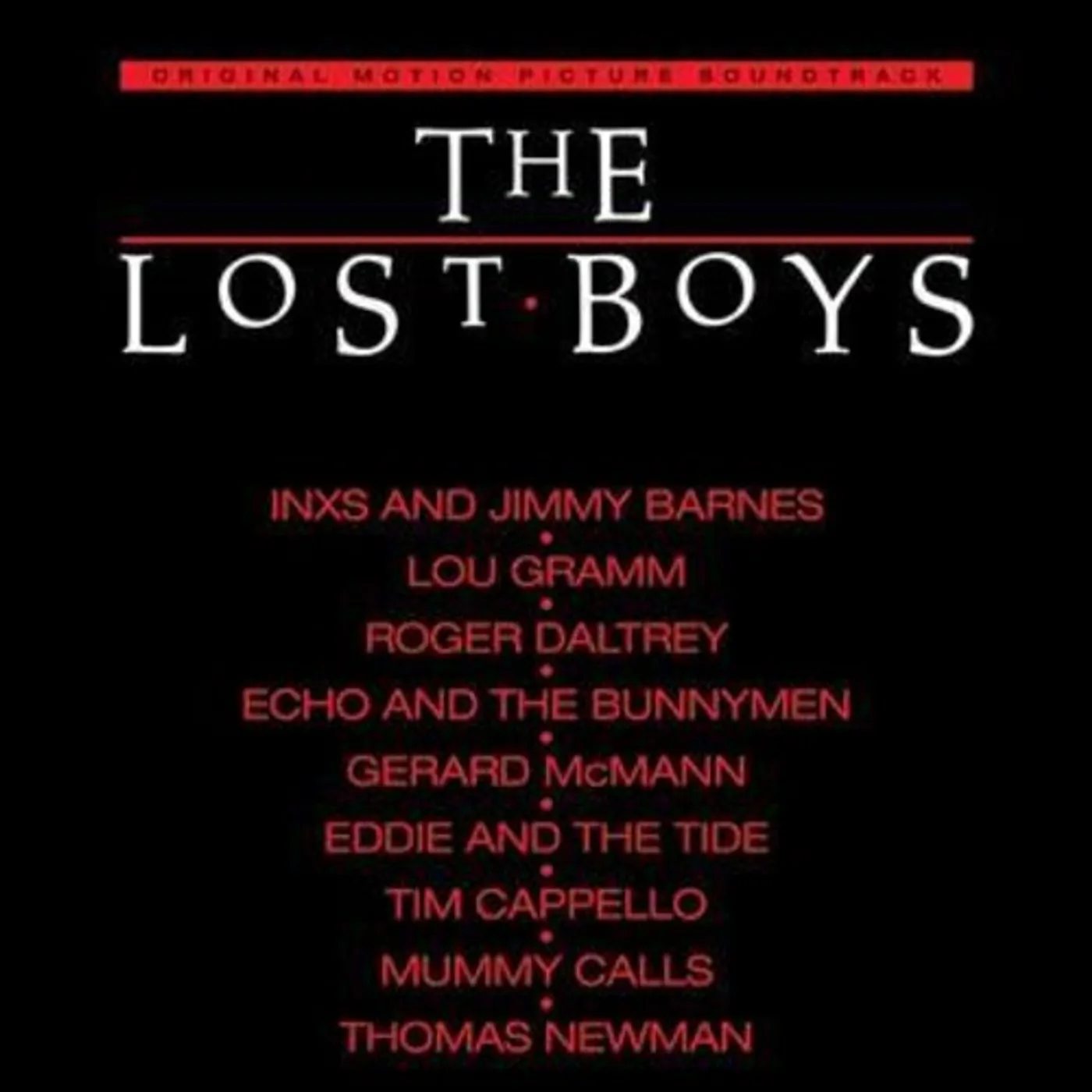 LOST BOYS / ORIGINAL MOTION PICTURE SOUNDTRACK Vinyl Record