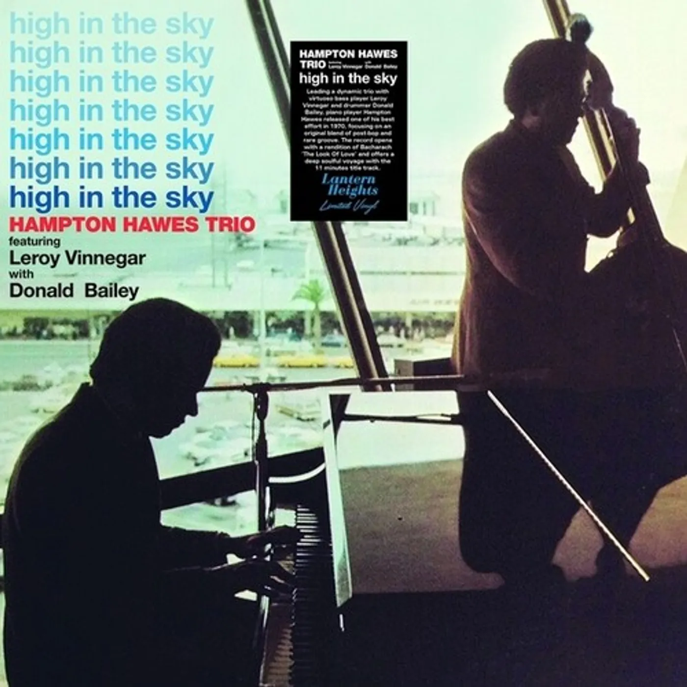 Hampton Hawes Trio HIGH IN THE SKY Vinyl Record
