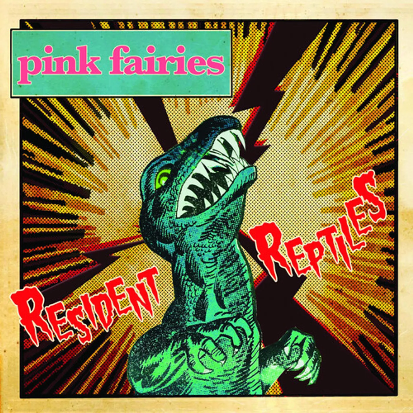 The Pink Fairies RESIDENT REPTILES CD