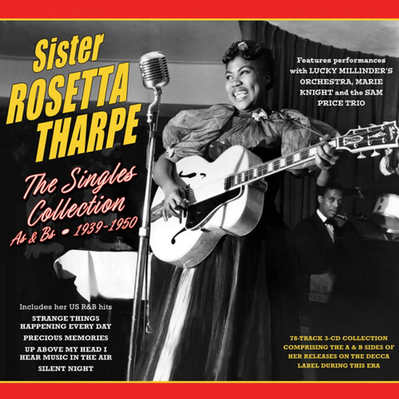 Sister Rosetta Tharpe SINGLES COLLECTION AS & BS 1939-1950 CD