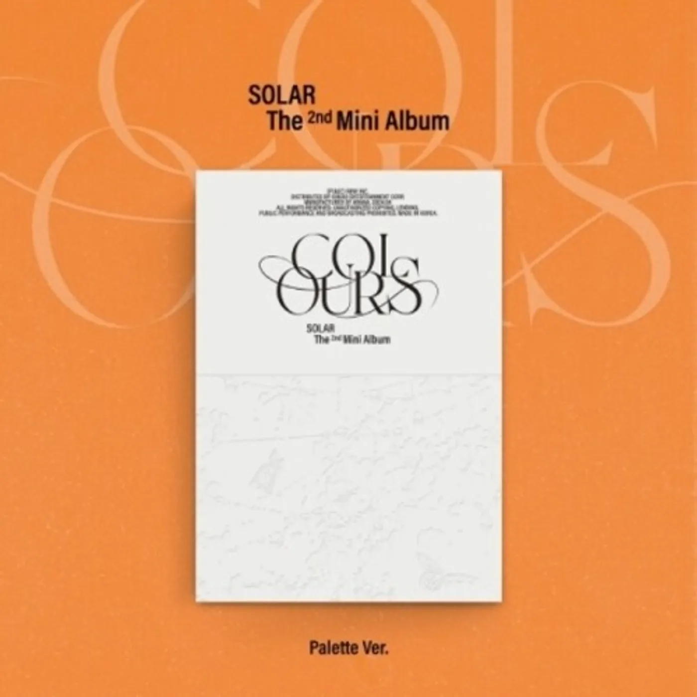 Solar COLOURS - PALETTE VERSION CD