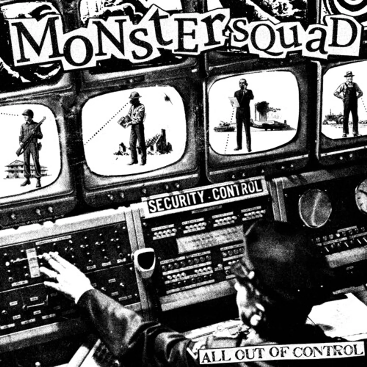 Monster Squad All Out Of Control (Cyan Magenta Splatter) Vinyl Record