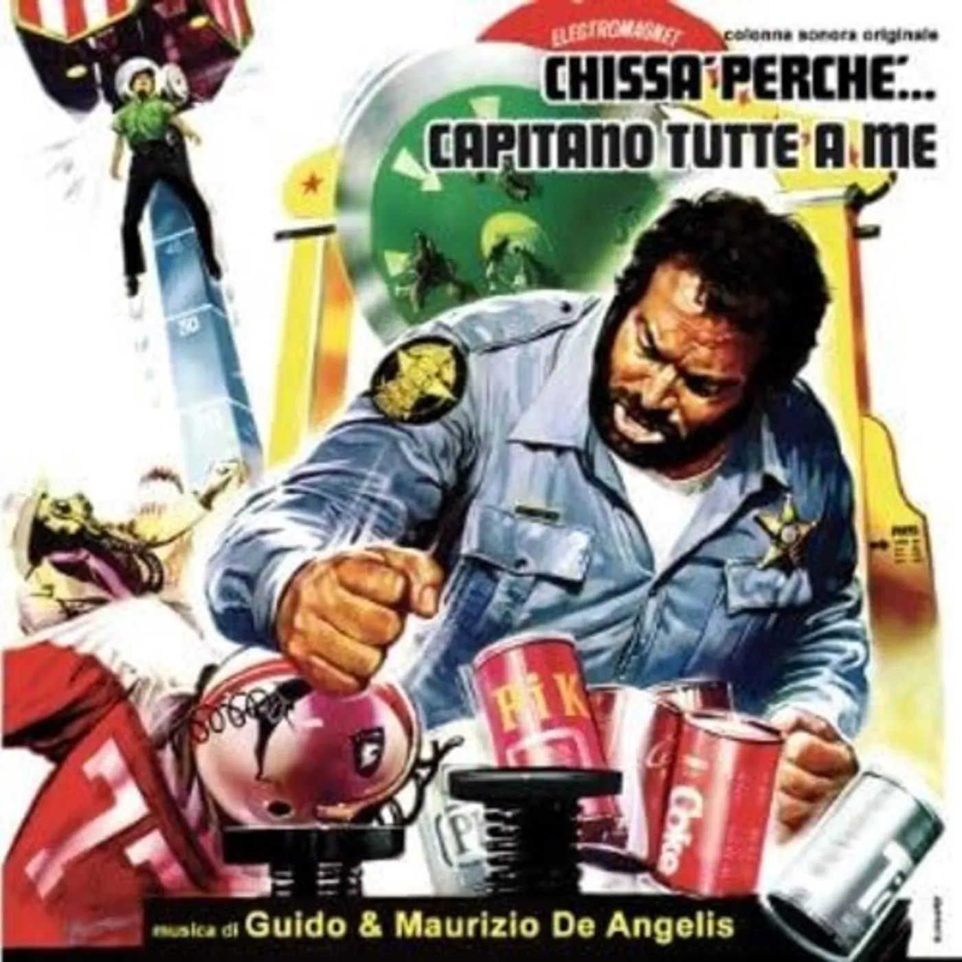 Guido & Maurizio De Angelis CHISSA PERCH CAPITANO TUTTE A ME - Original Soundtrack CD