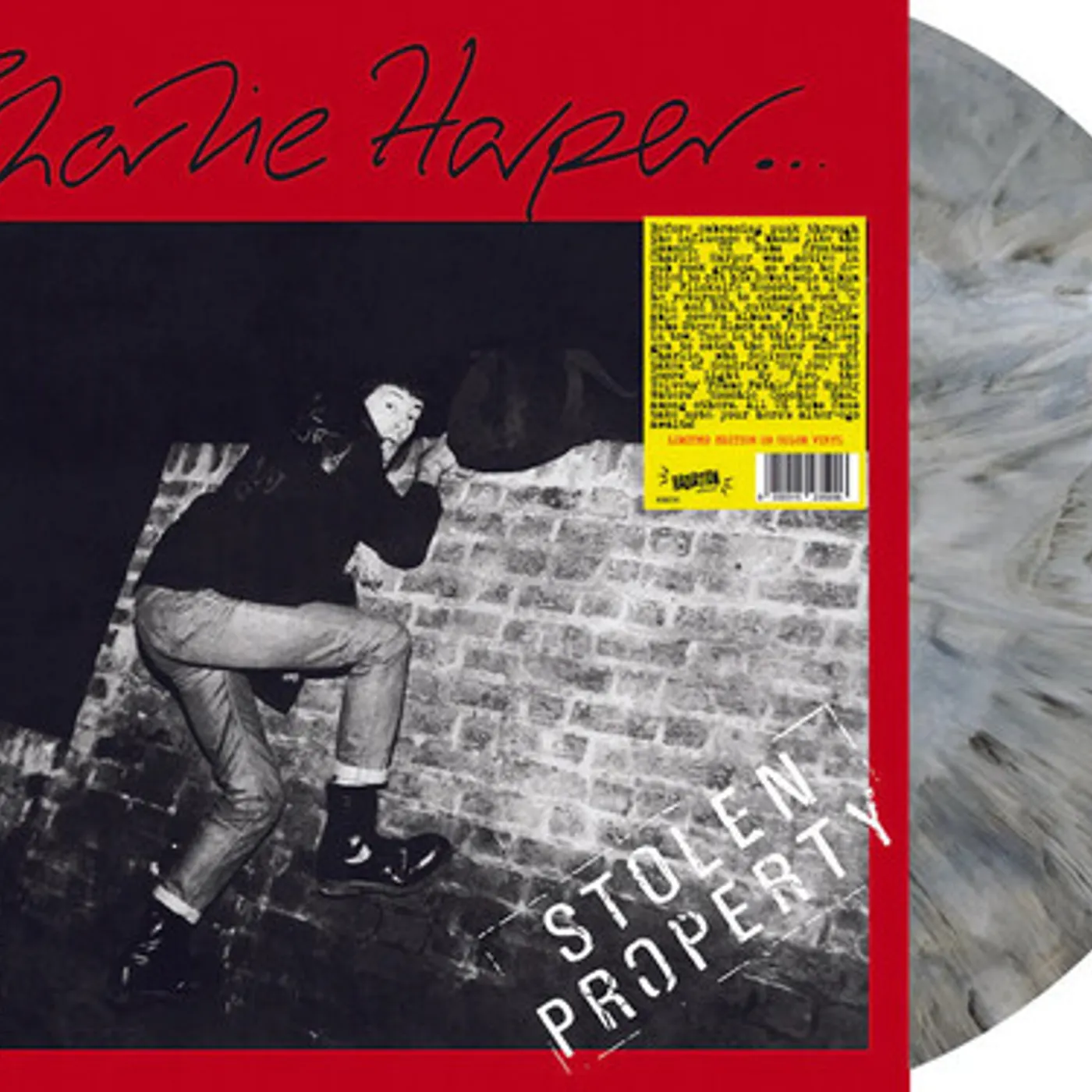 Charlie Harper Stolen Property (White Marble) Vinyl Record