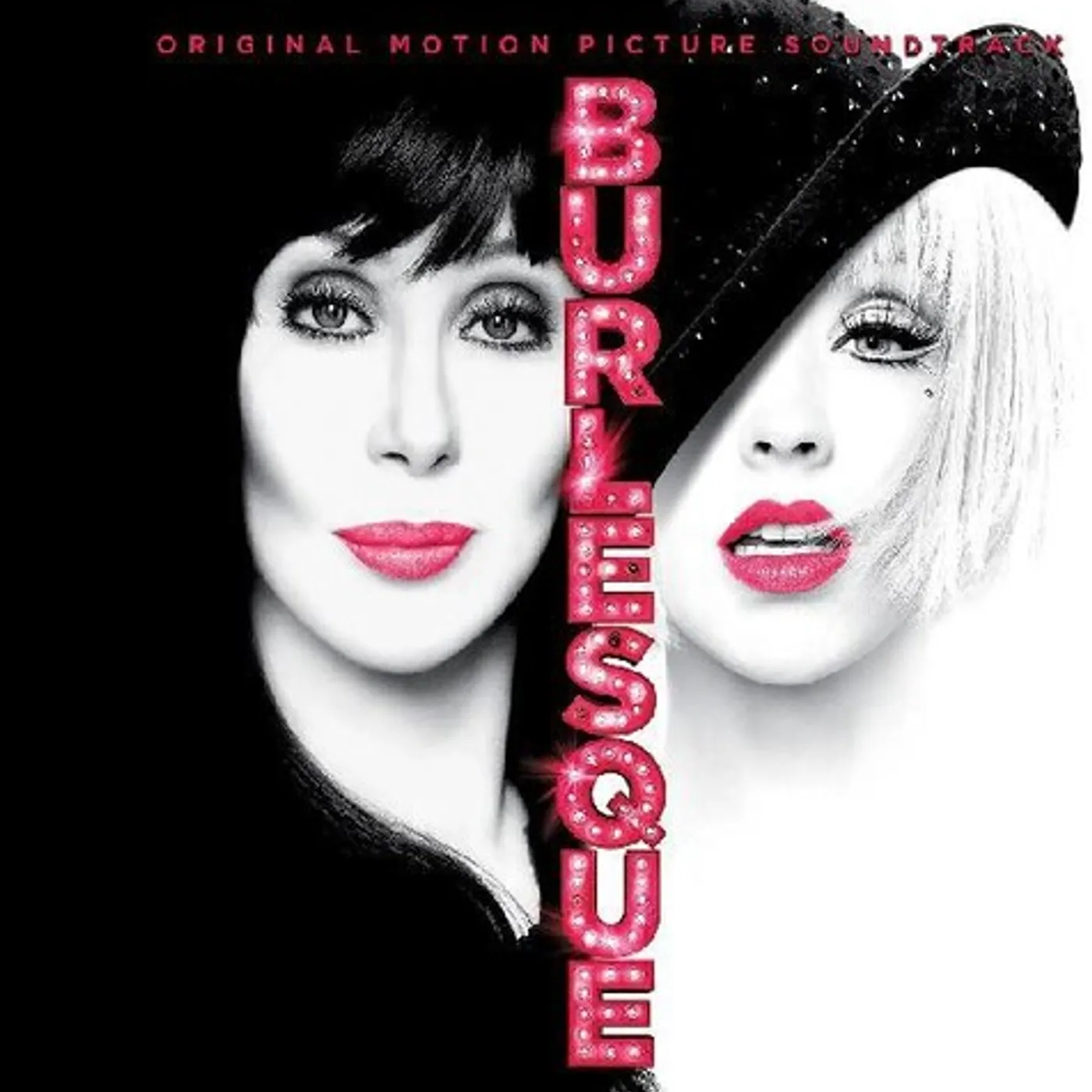 Cher / Christina Aguilera BURLESQUE - ORIGINAL MOTION PICTURE SOUNDTRACK Vinyl Record