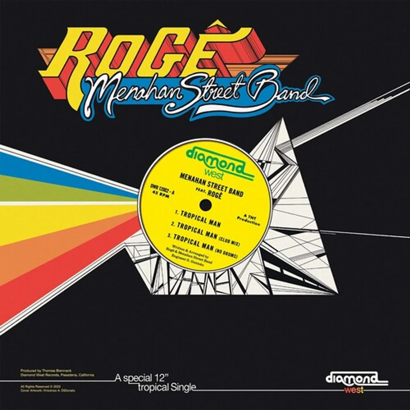 Menahan Street Band Tropical Man Vinyl Record