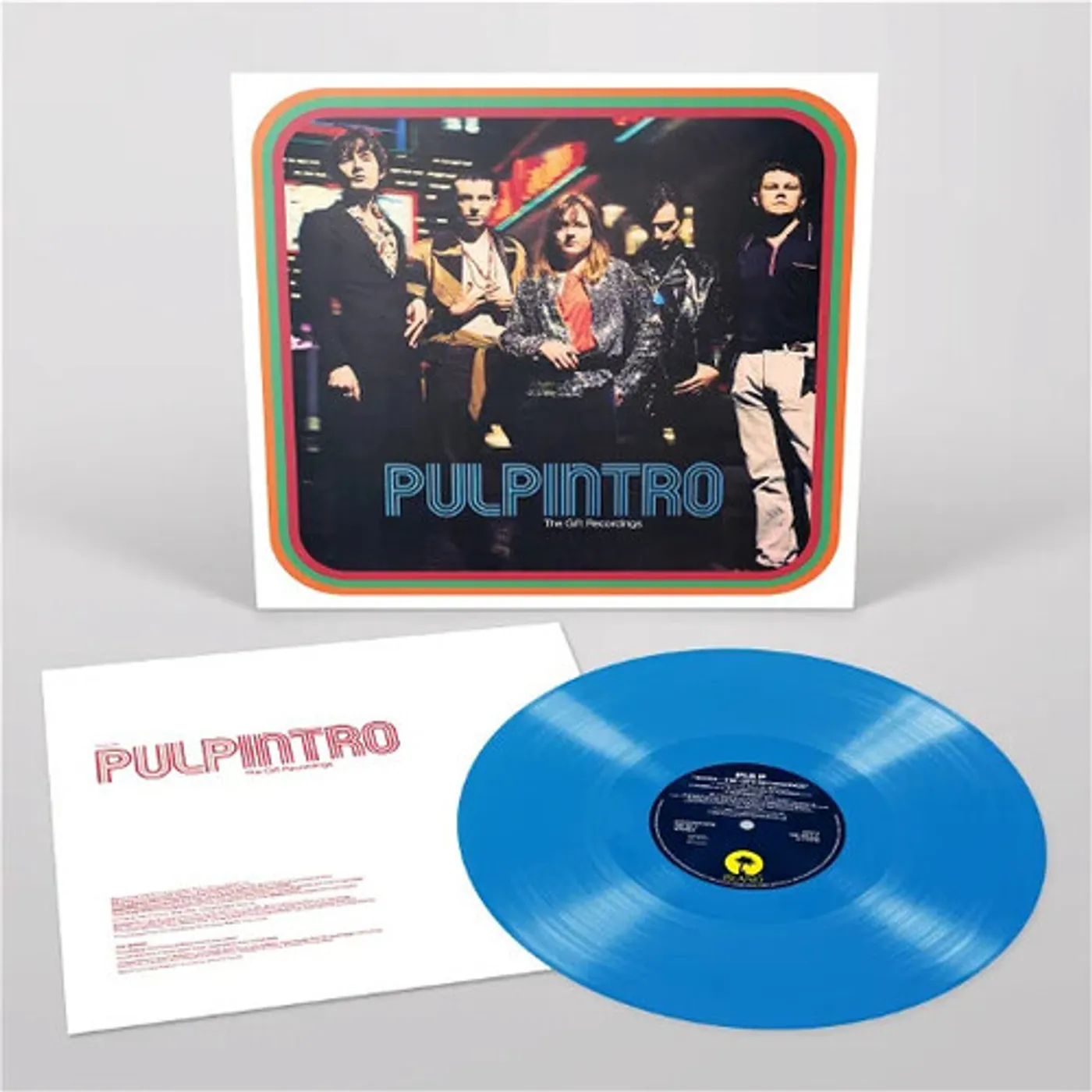 Pulp Intro: The Gift Recordings (Blue) Vinyl Record