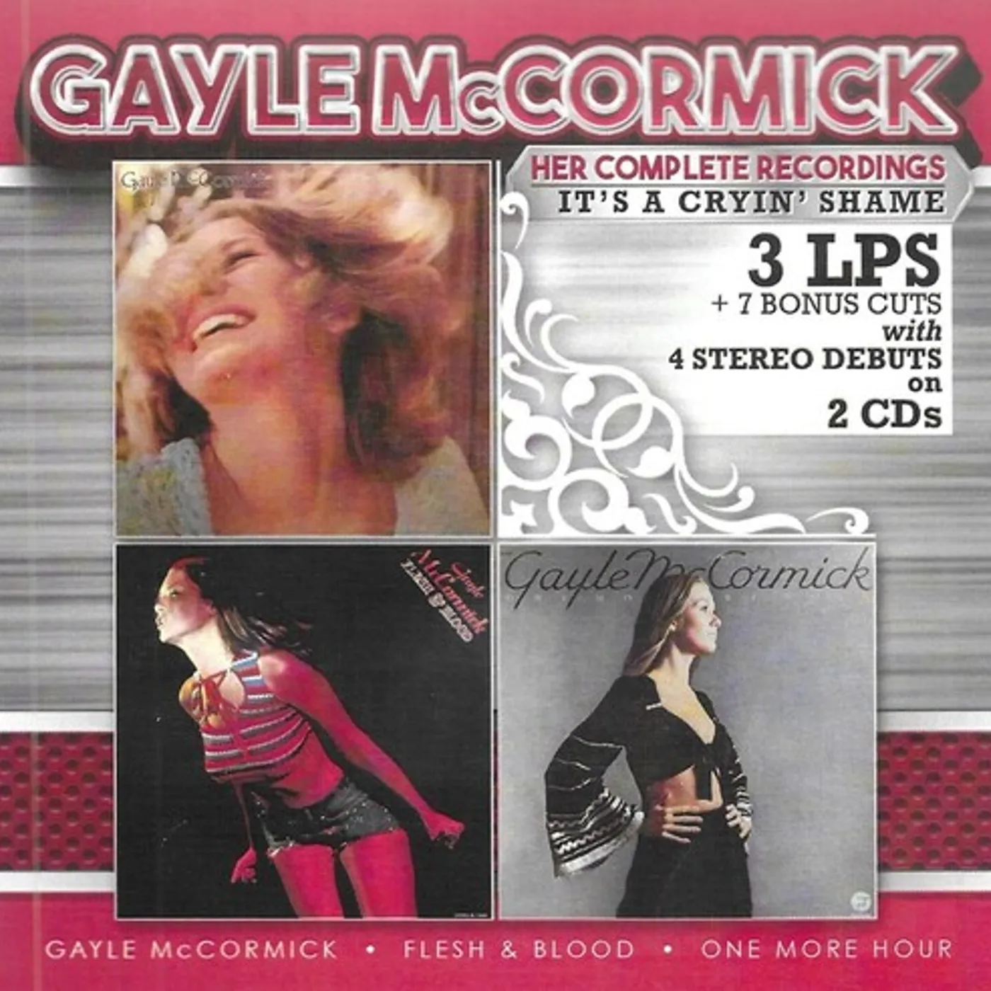 Gayle McCormick HER COMPLETE RECORDINGS: IT'S A CRYIN' SHAME CD
