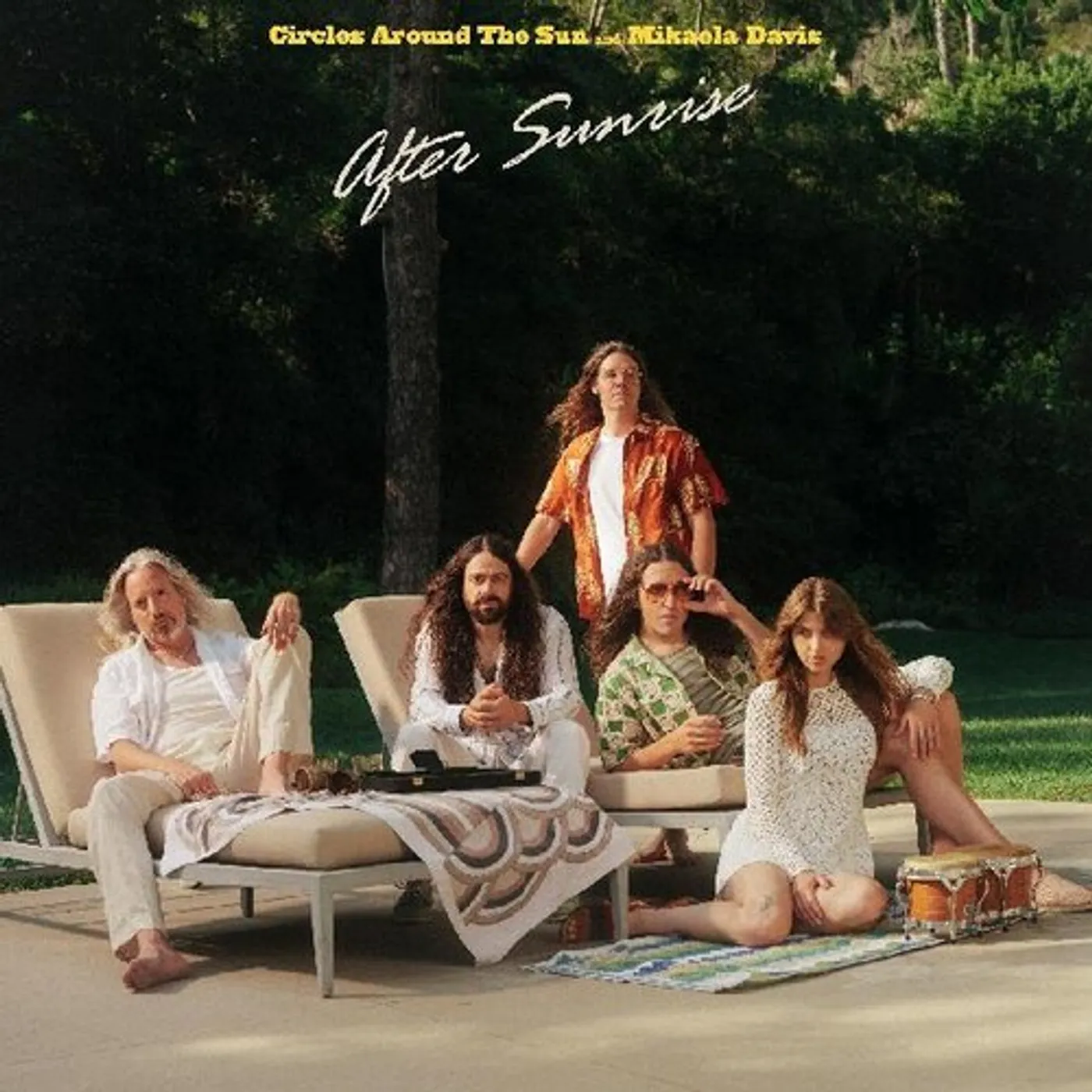 Mikaela Davis & Circles Around The Sun After Sunrise (Blue) Vinyl Record