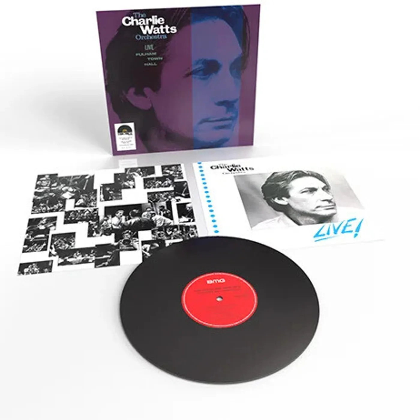 Charlie Watts LIVE AT FULHAM TOWN HALL Vinyl Record