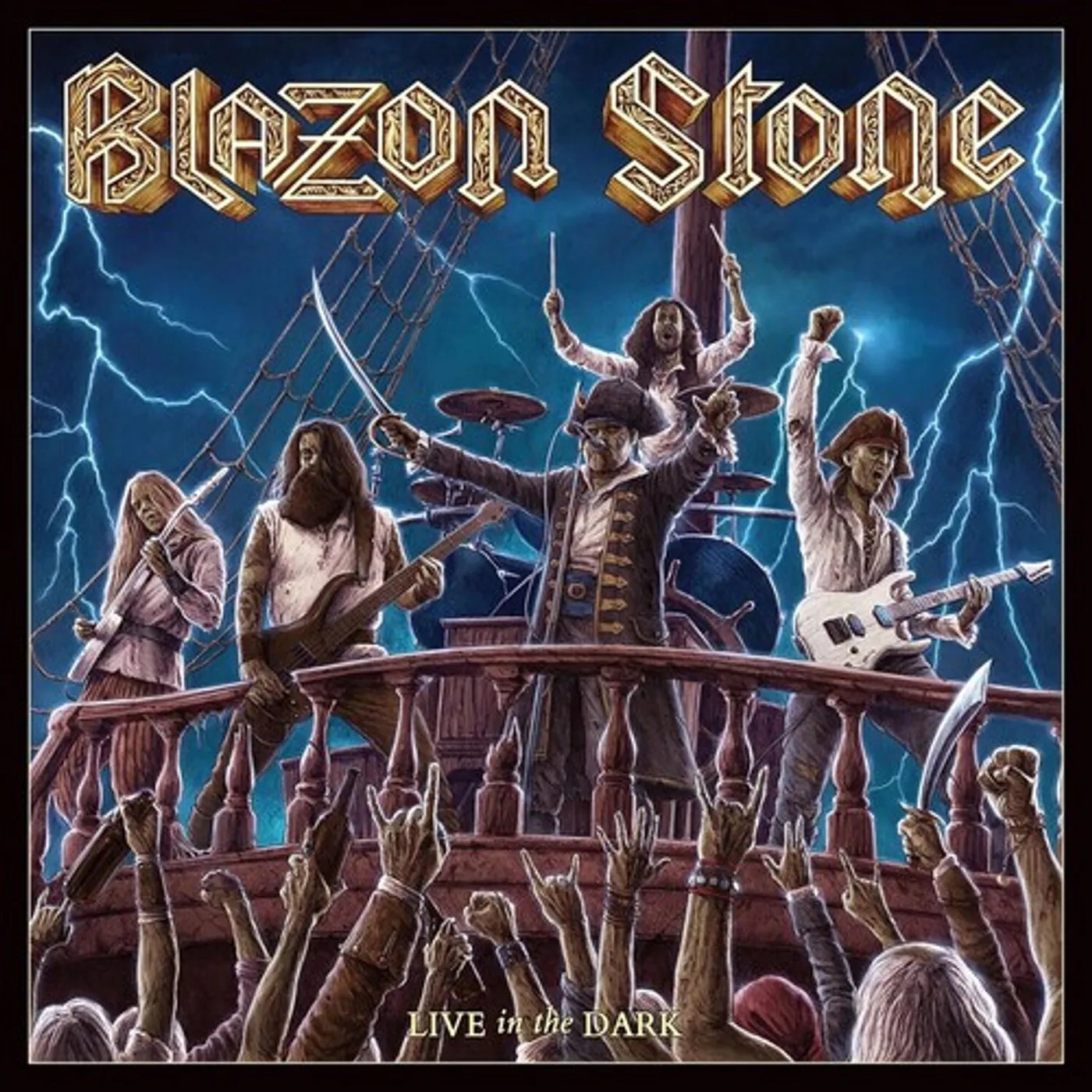 Blazon Stone LIVE IN THE DARK CD