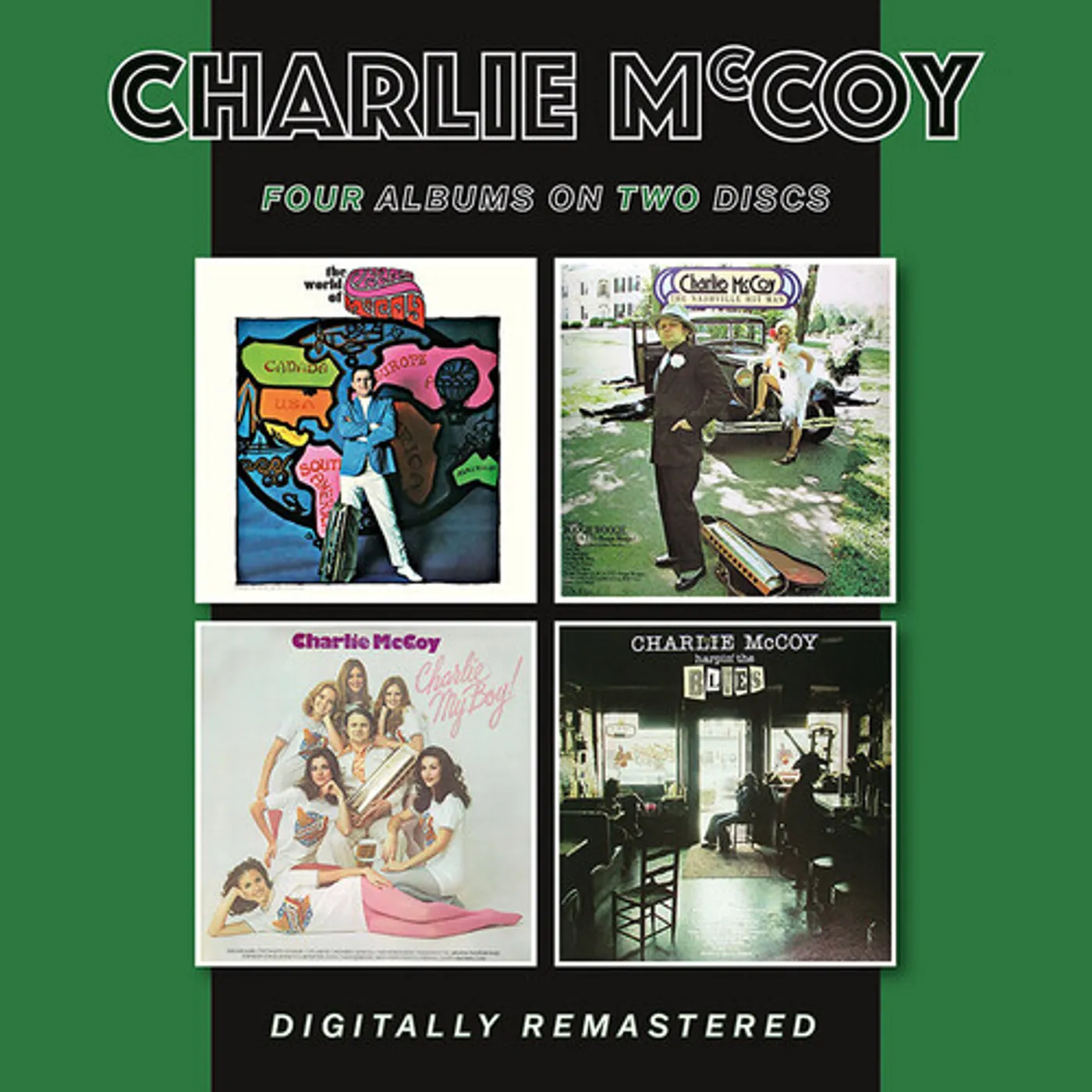 WORLD OF CHARLIE MCCOY / NASHVILLE HIT MAN CD