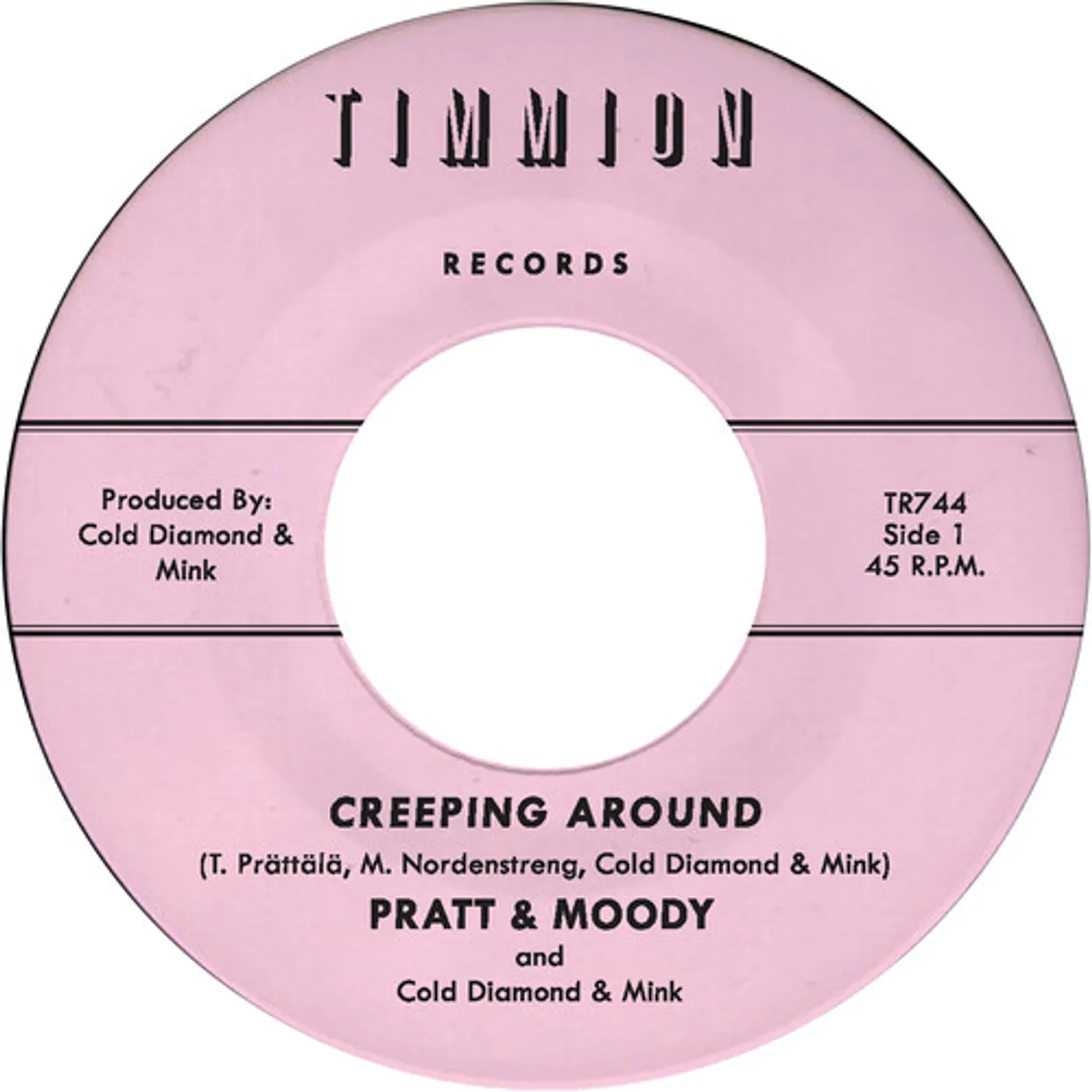 Pratt & Moody CREEPING AROUND Vinyl Record