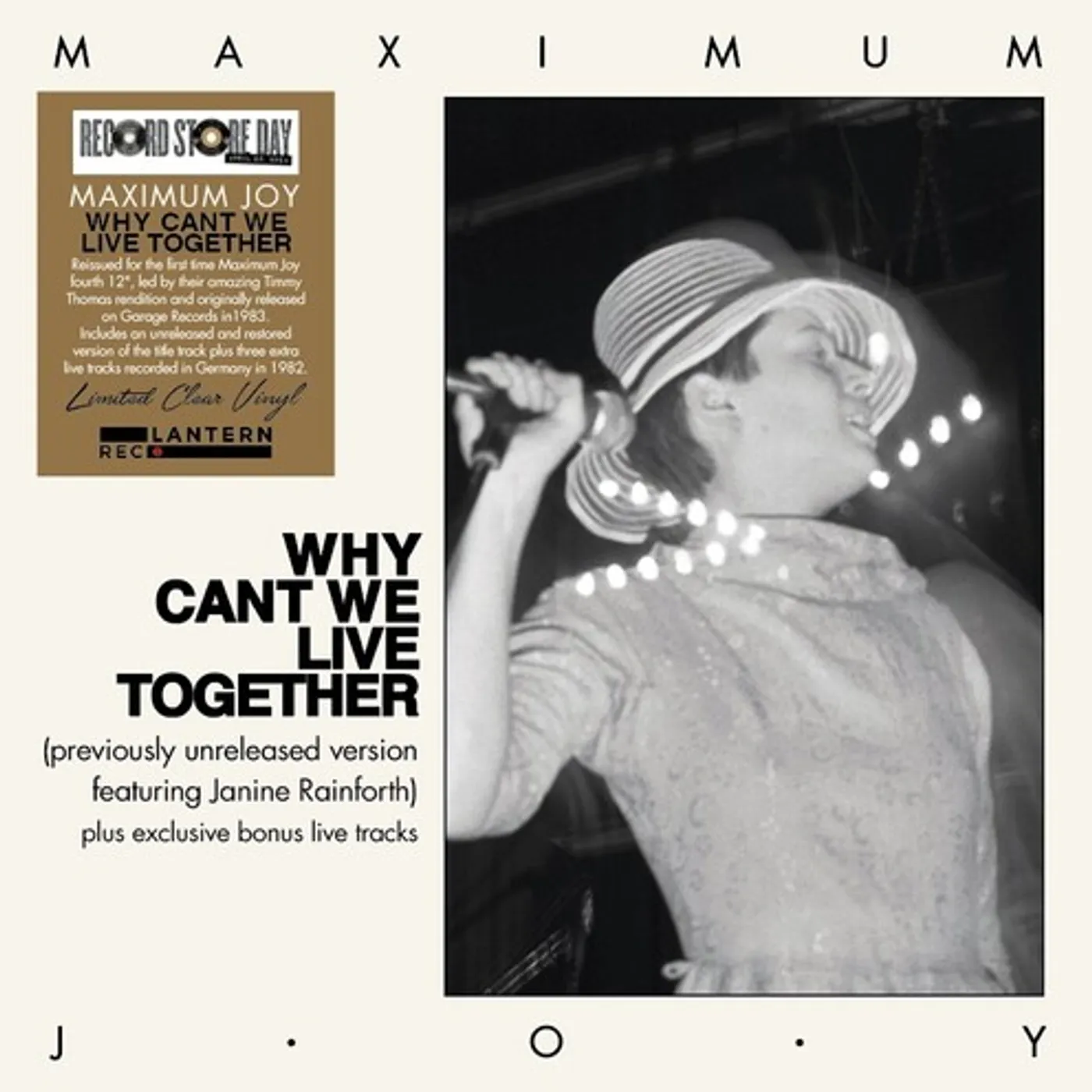 Maximum Joy Why Can't We Live Together Vinyl Record
