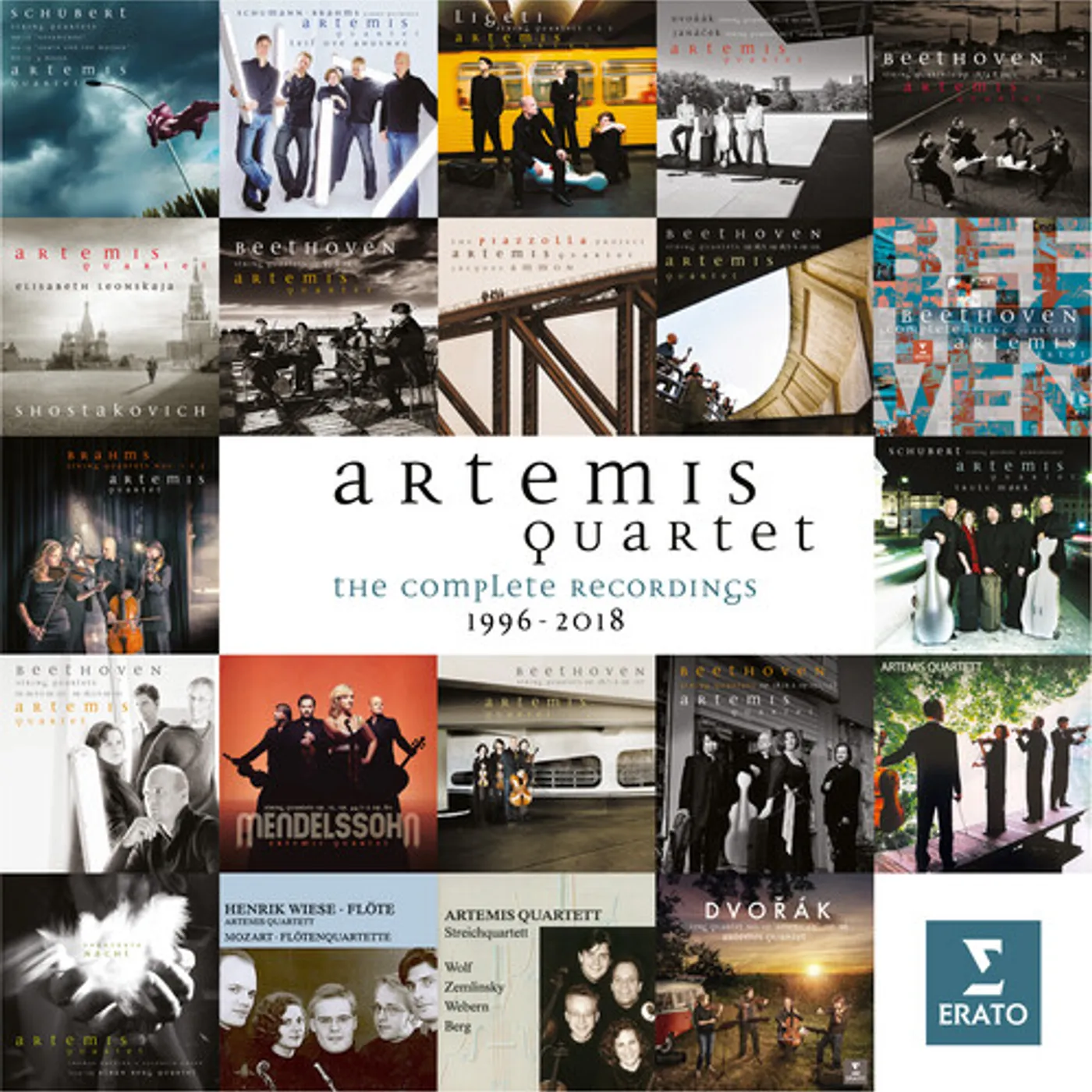 Artemis Quartet COMPLETE RECORDINGS 1996-2018 CD