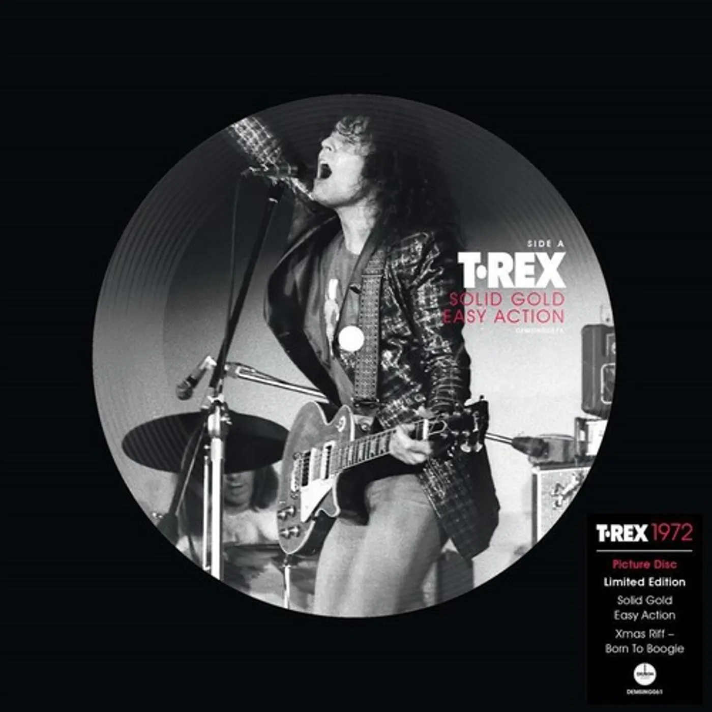 T. Rex Solid Gold Easy Action / Xmas Riff-Born To Boogie Vinyl Record