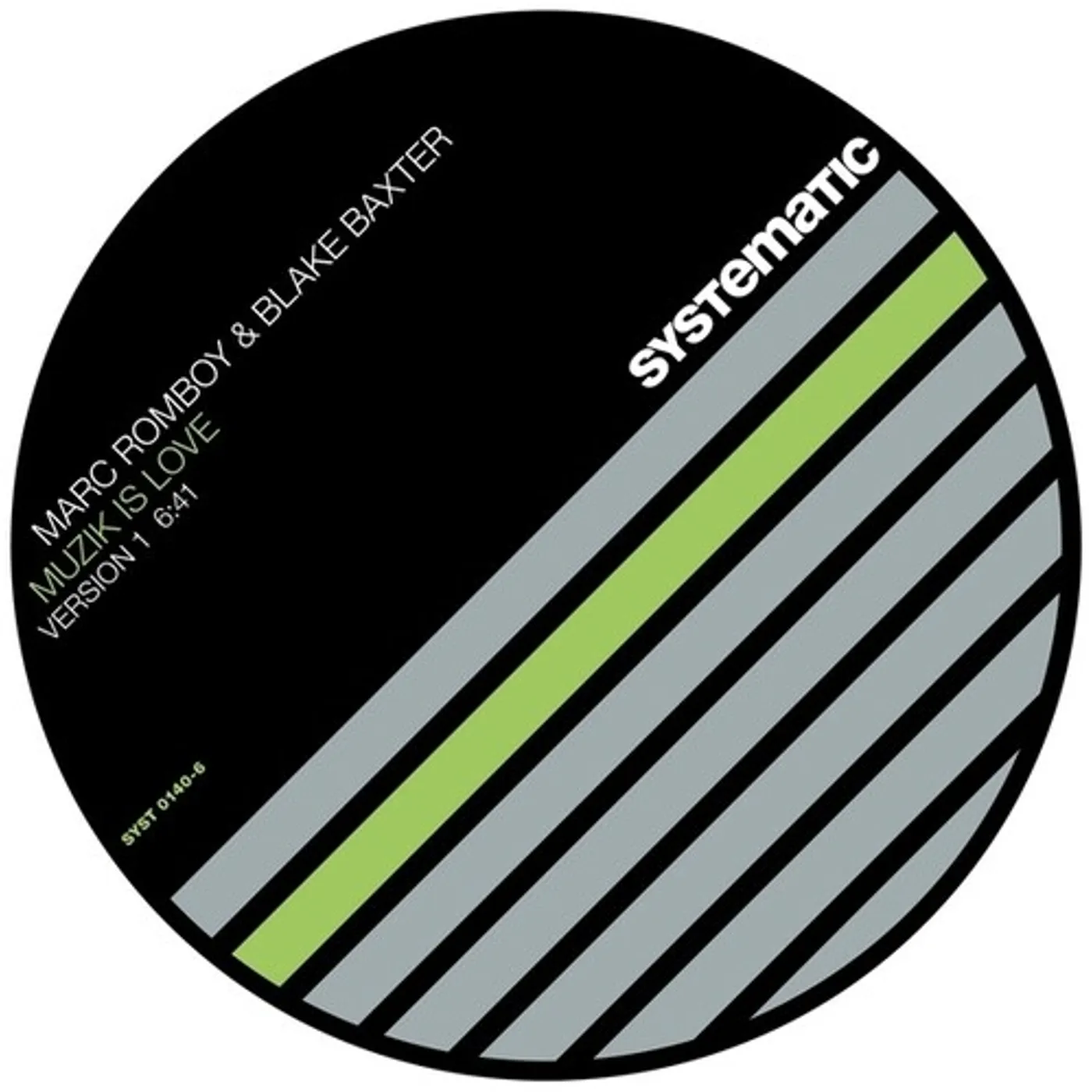 Marc Romboy vs. Blake Baxter MUZIK IS LOVE (SPECIAL LOCKED GROOVES EDITION) Vinyl Record