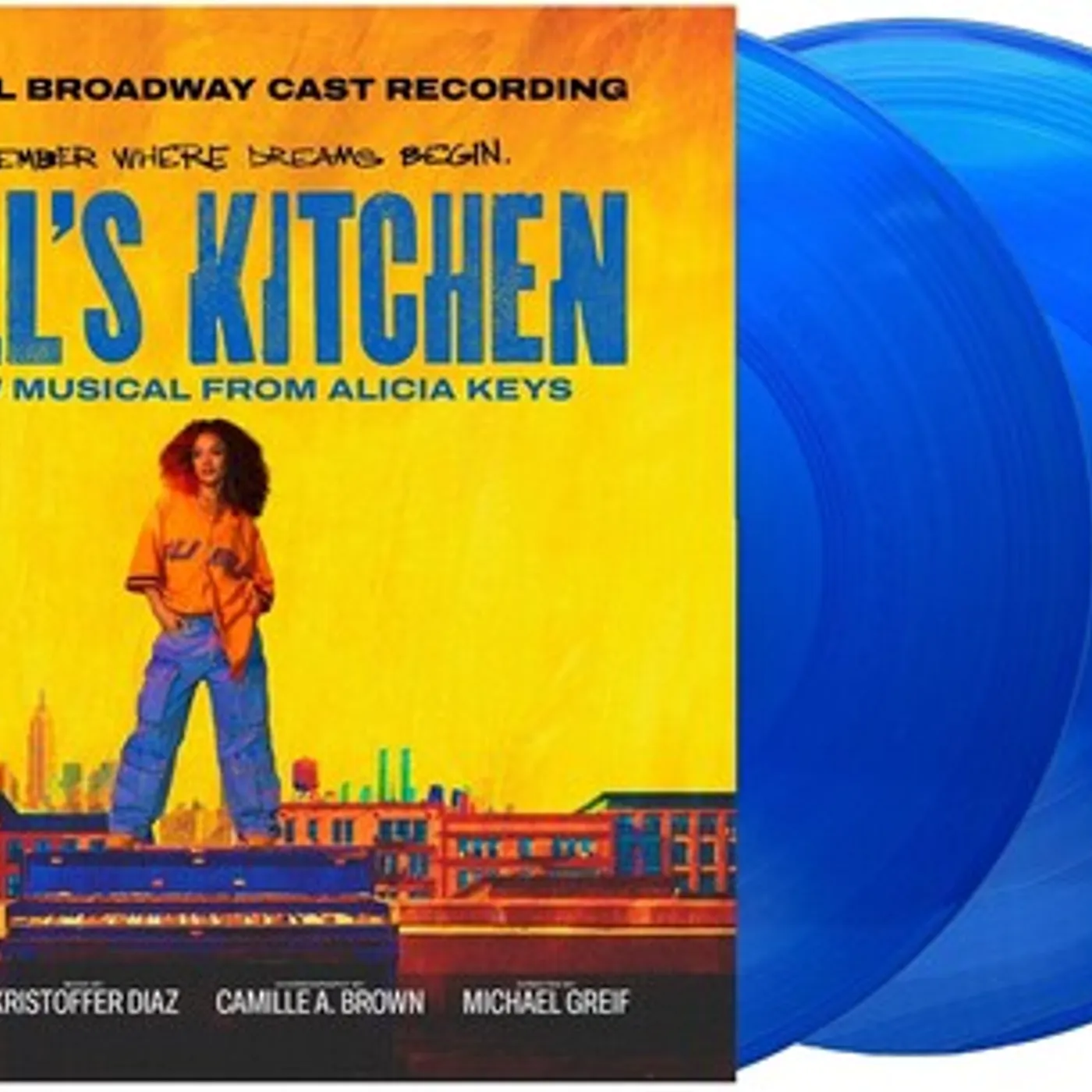 Alicia Keys / Shoshana Bean / Maleah Joi Moon HELL'S KITCHEN - O.B.C.R. Vinyl Record