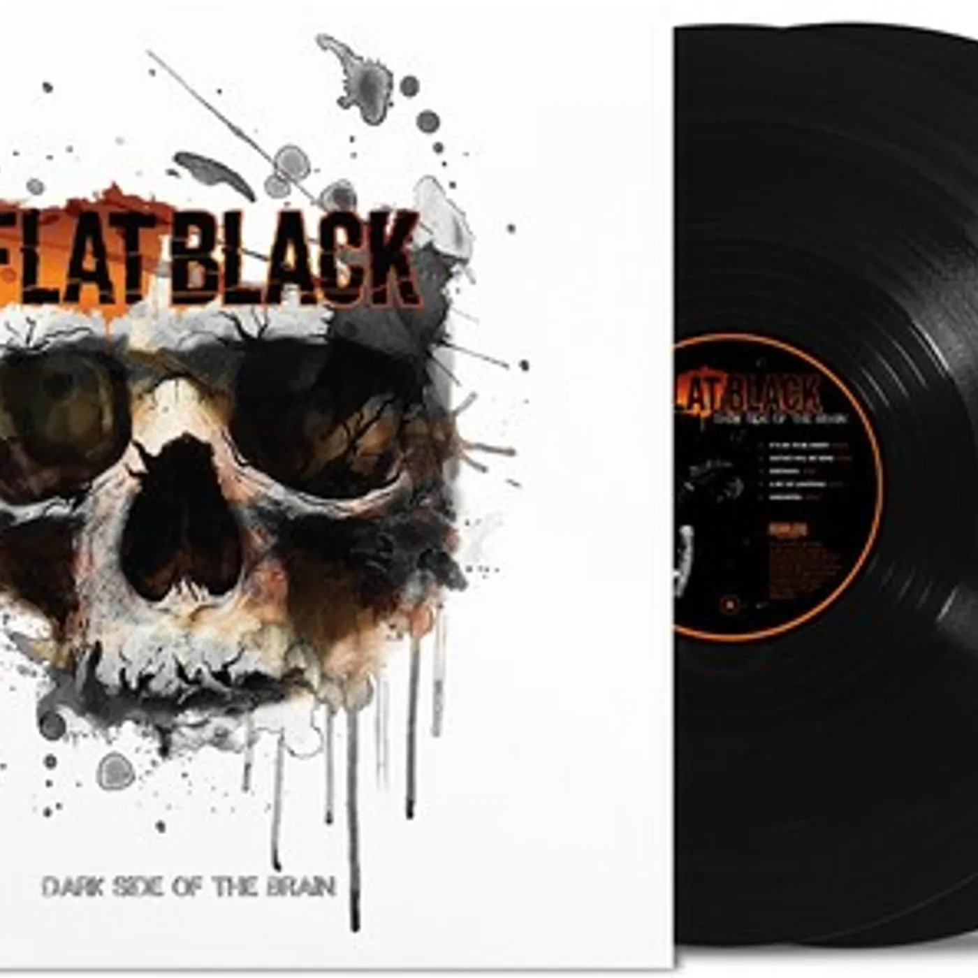 Flat Black Dark Side Of The Brain Vinyl Record