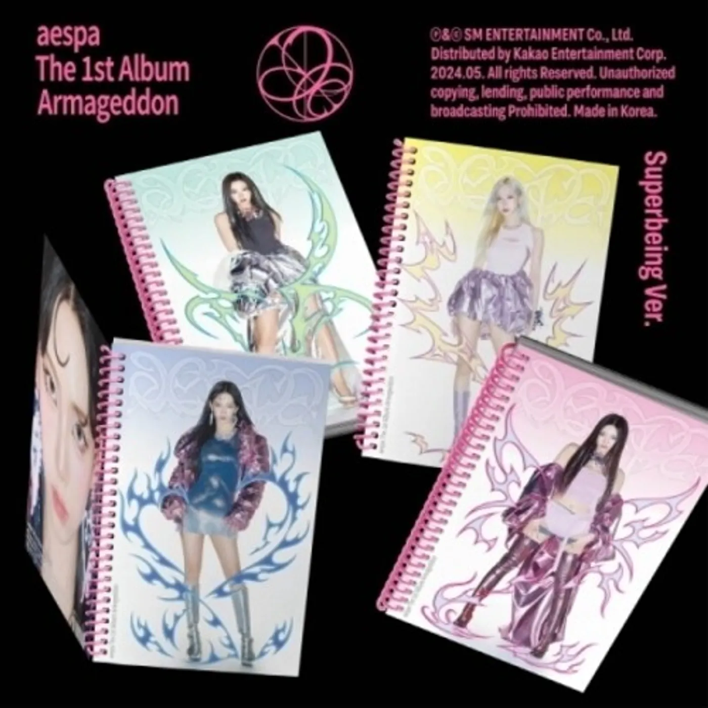 aespa 1ST ALBUM 'ARMAGEDDON' [SUPERBEING VER.] CD