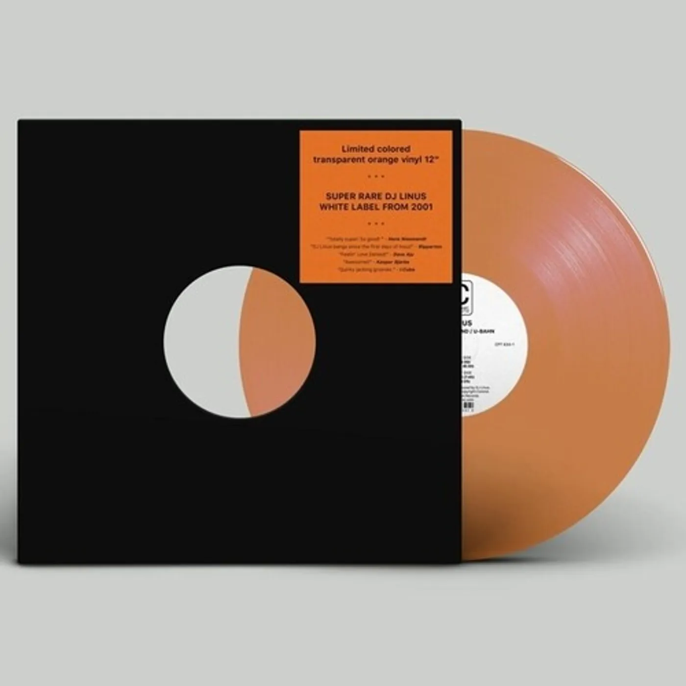 DJ Linus UNDERGROUND / U-BAHN Vinyl Record