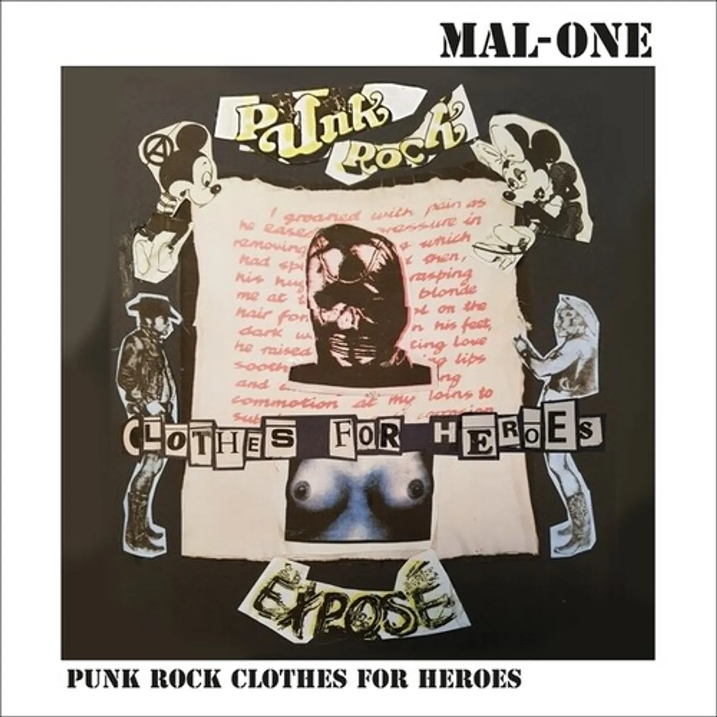 Mal-One PUNK ROCK CLOTHES FOR HEROES Vinyl Record
