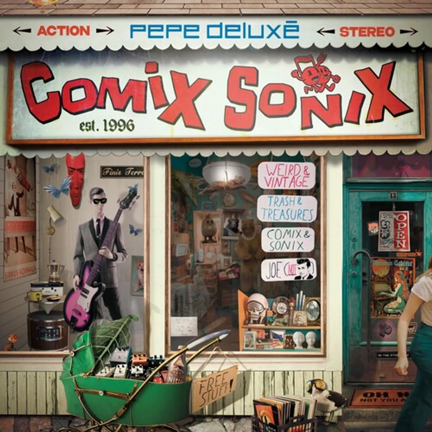 Pepe Delux COMIX SONIX CD