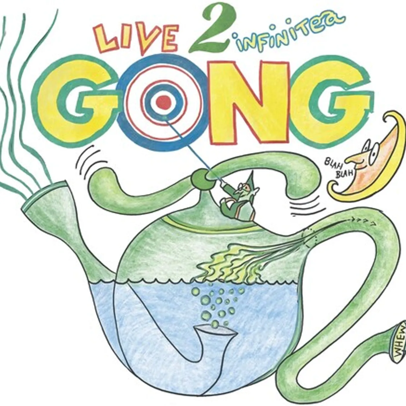 Gong LIVE TO INFINITEA - ON TOUR SPRING 2000 Vinyl Record