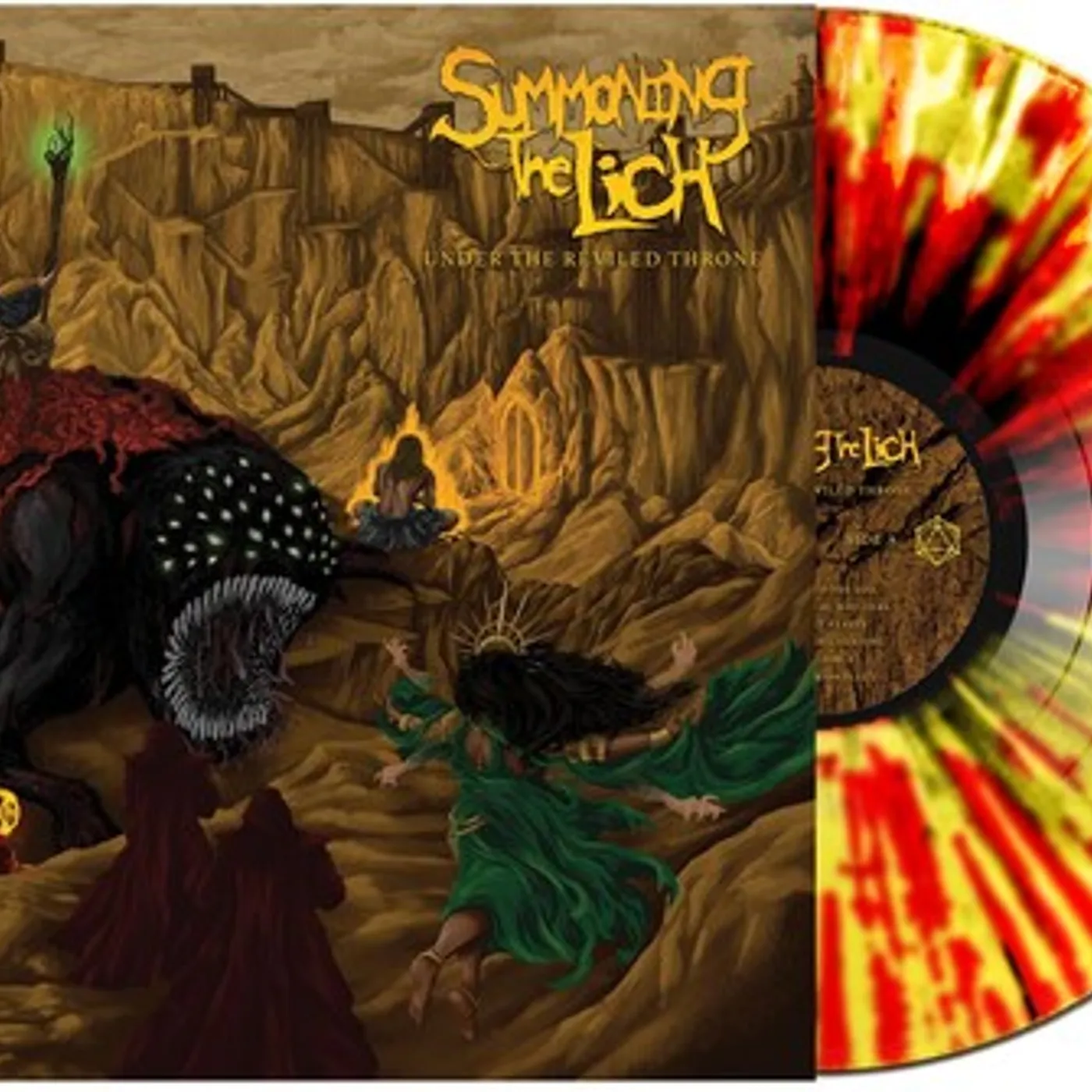 Summoning the Lich UNDER THE REVILED THRONE Vinyl Record