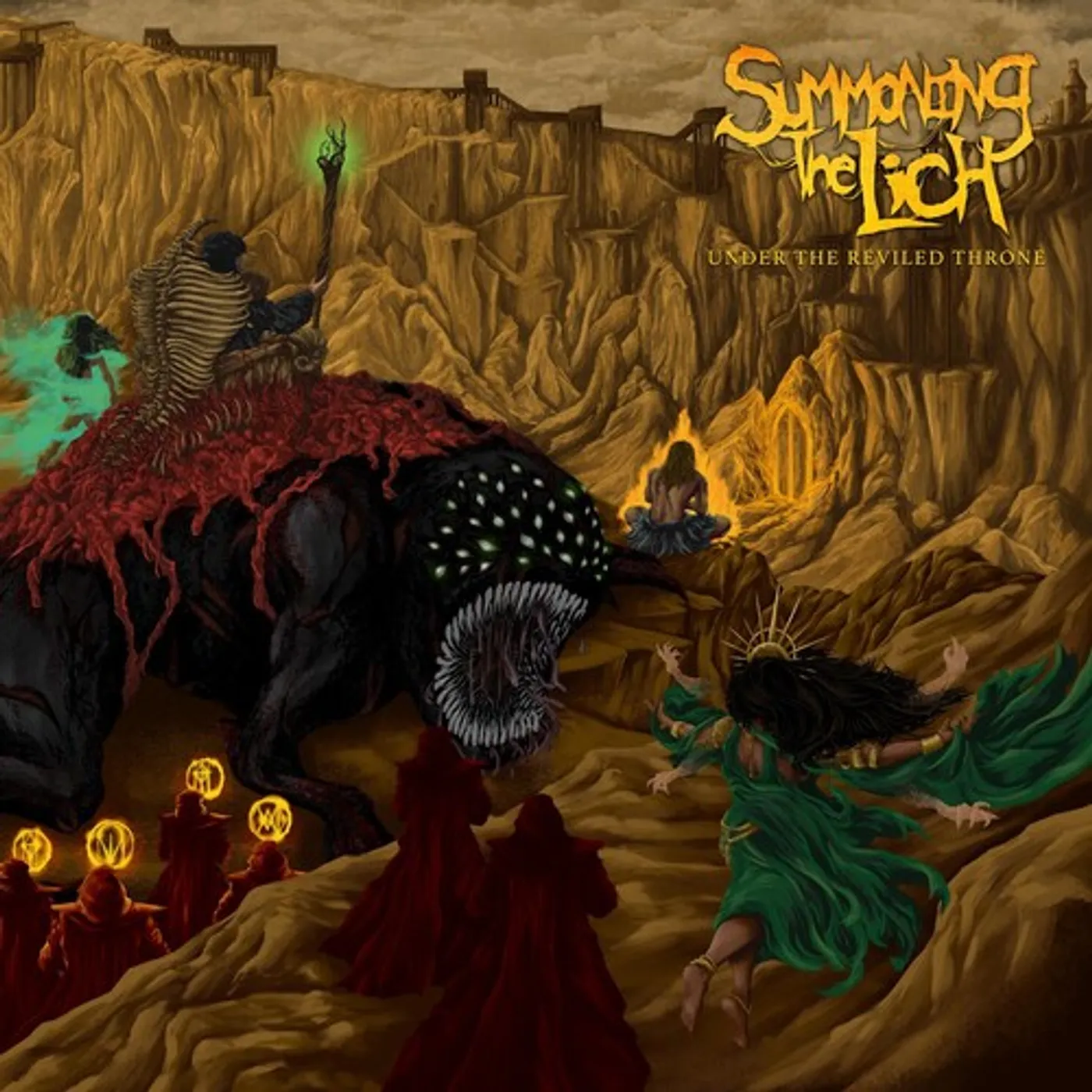 Summoning the Lich UNDER THE REVILED THRONE CD