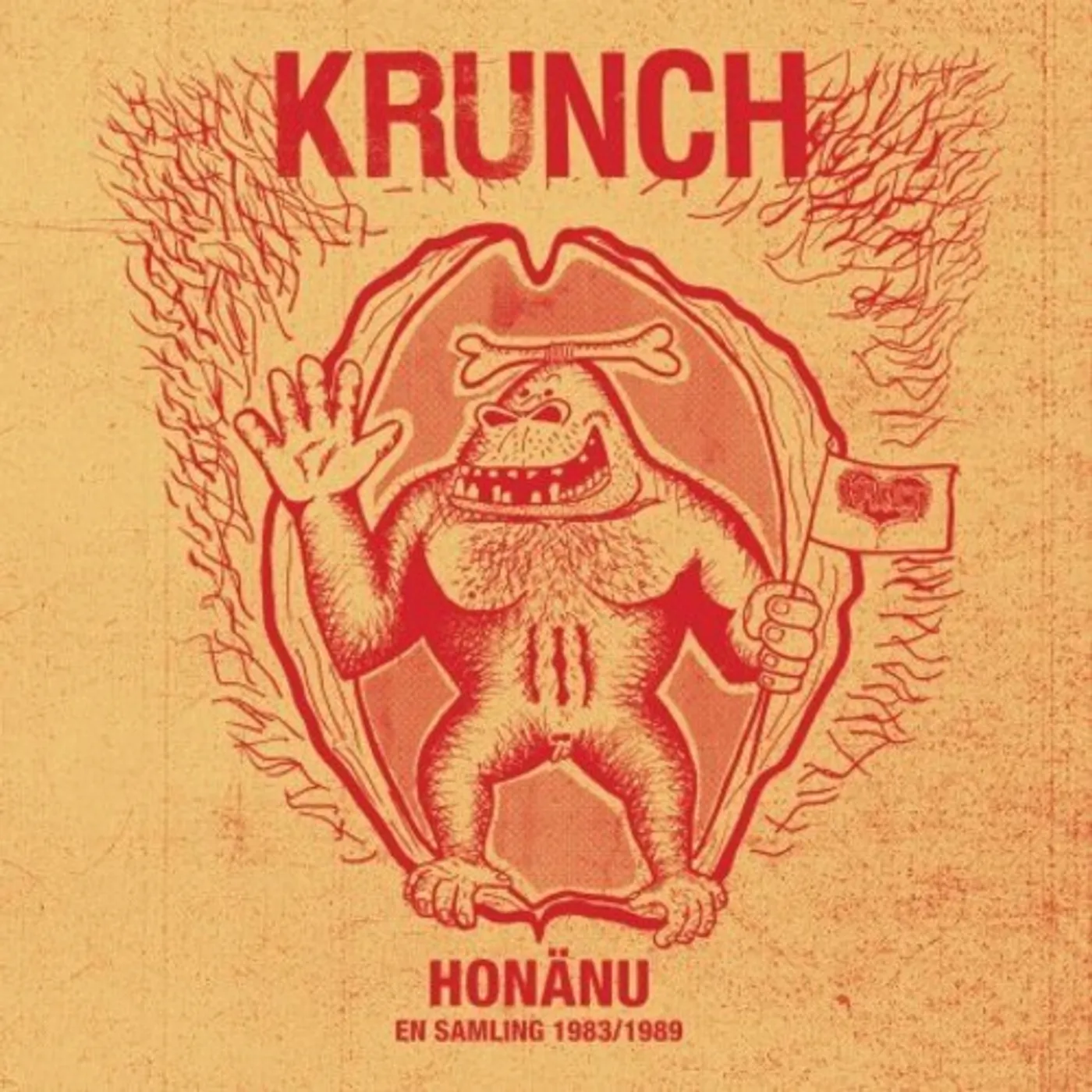 Krunch Honanu En Samling 1983-1989 Vinyl Record