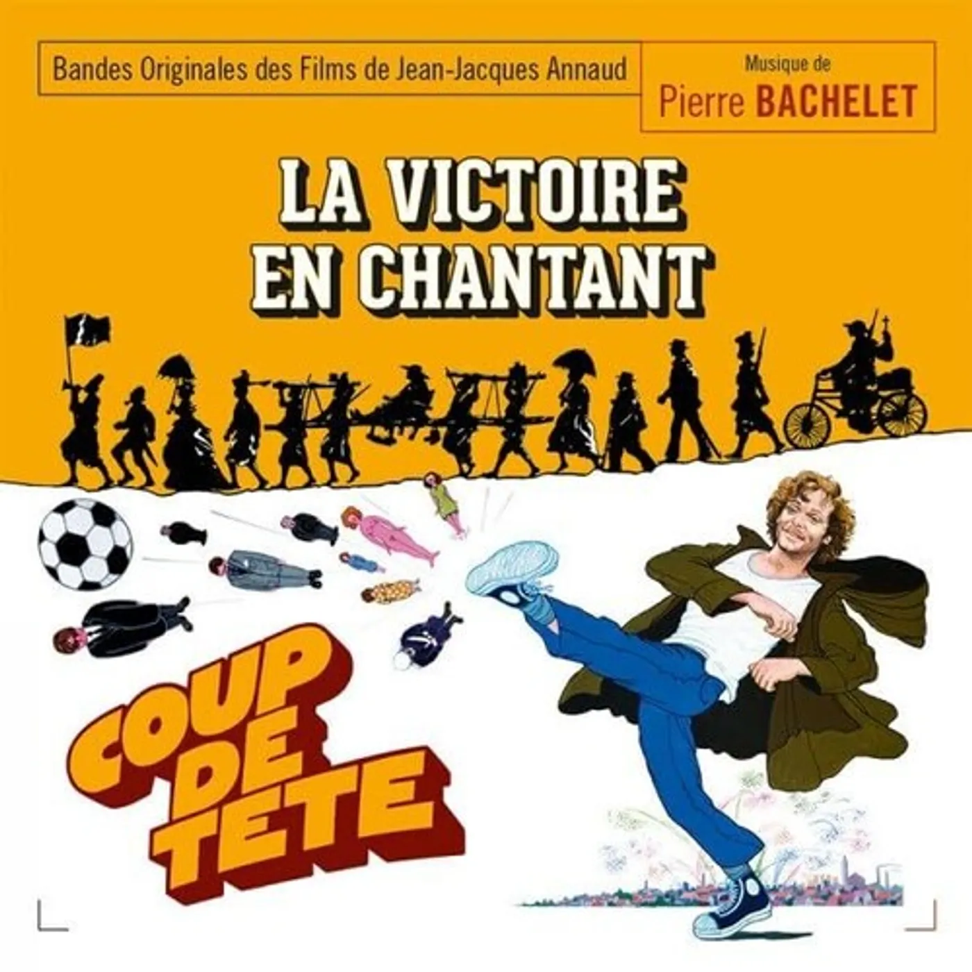 Pierre Bachelet COUP DE TETE / LA VICTOIRE EN CHANTANT - Original Soundtrack CD