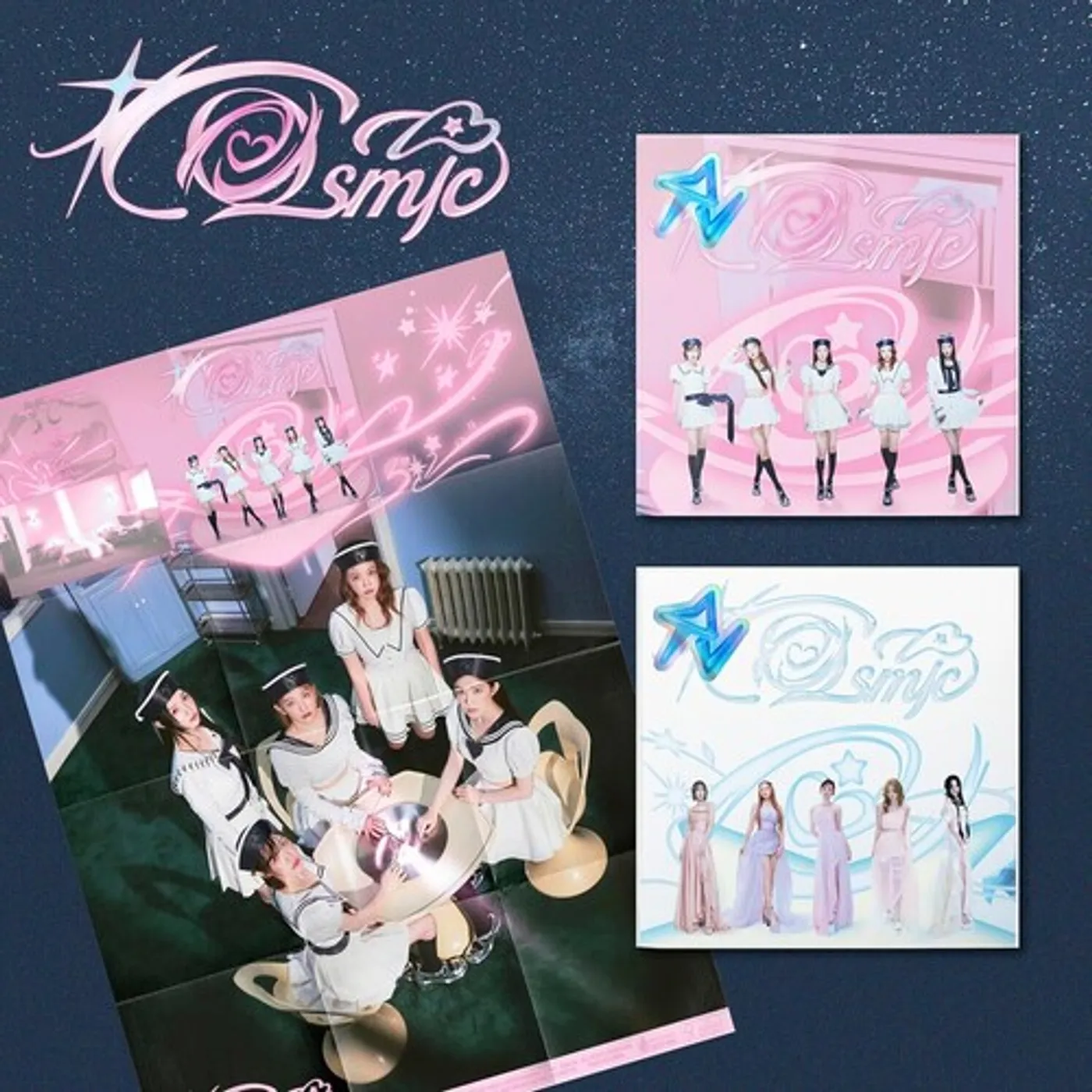 Red Velvet COSMIC [POSTER - MIDNIGHT SUN VER.] CD