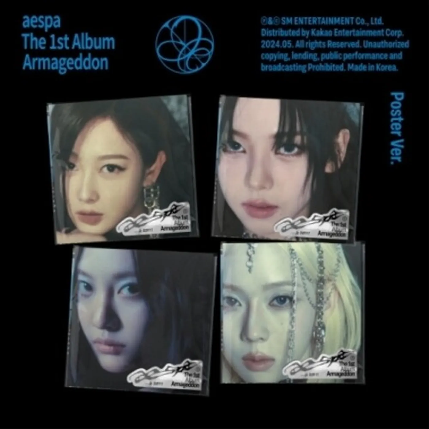 aespa 1ST ALBUM 'ARMAGEDDON' [POSTER VER.] CD