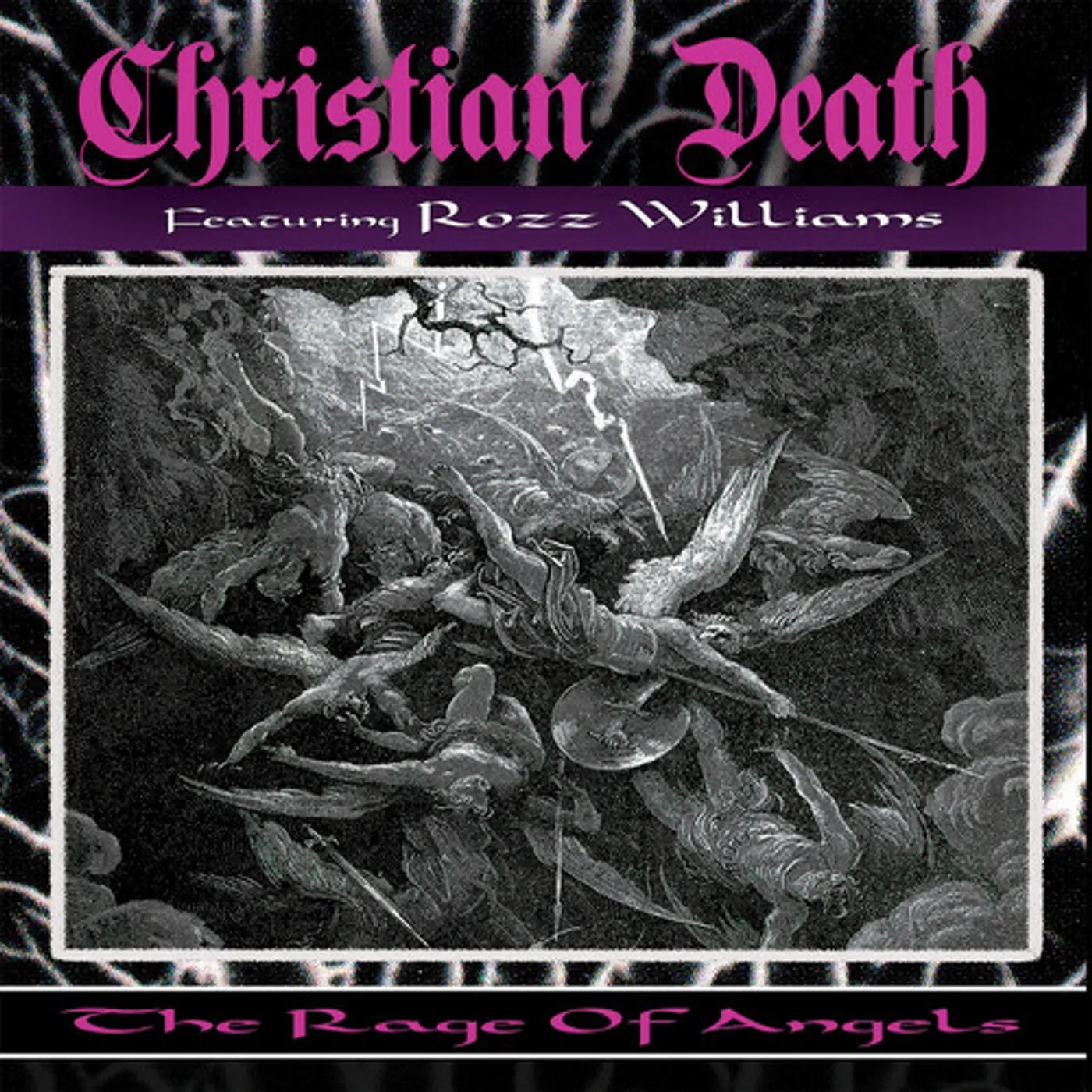 Christian Death Rage Of Angels Vinyl Record - Picture Disc, Reissue