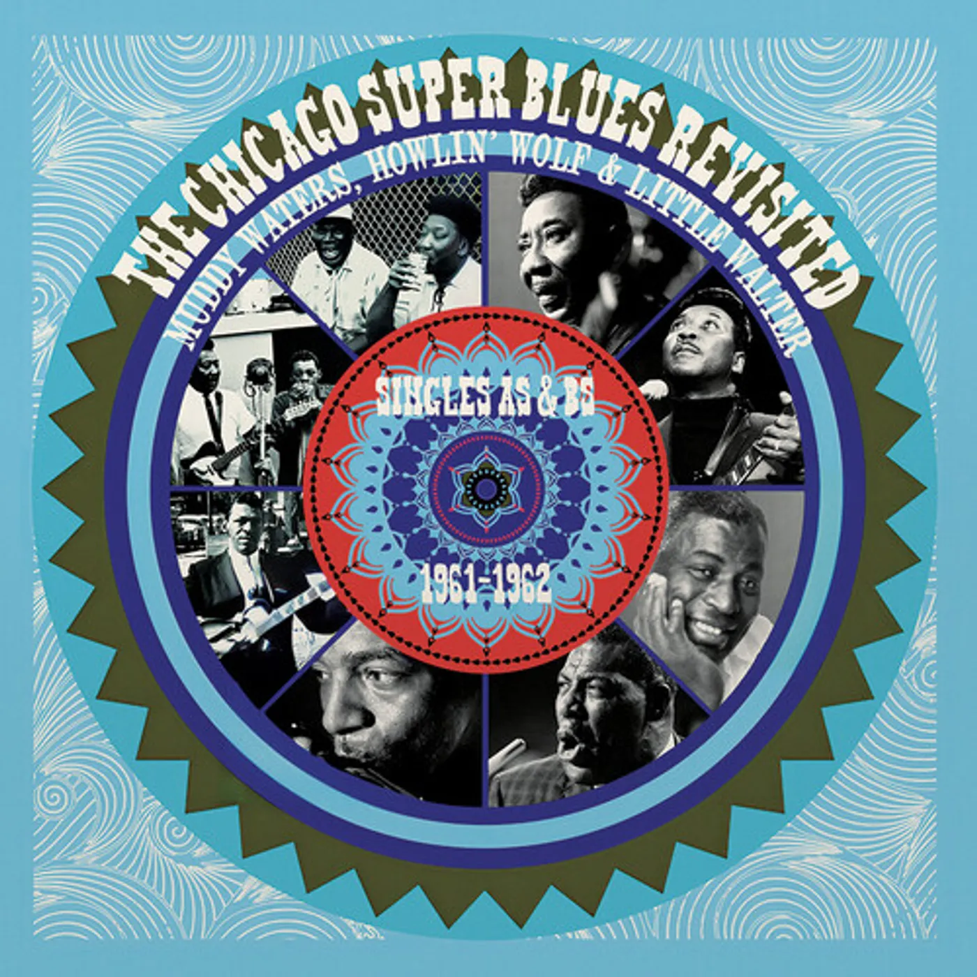 Muddy Waters / Howlin Wolf / Little Walter CHICAGO SUPER BLUES REVISITED: SINGLES AS & BS Vinyl Record